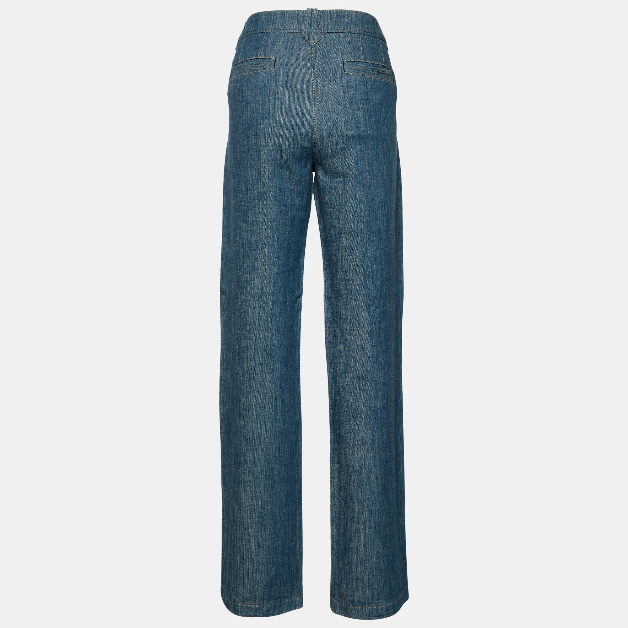 

Giorgio Armani Blue Denim Straight Fit Jeans /Waist - 34
