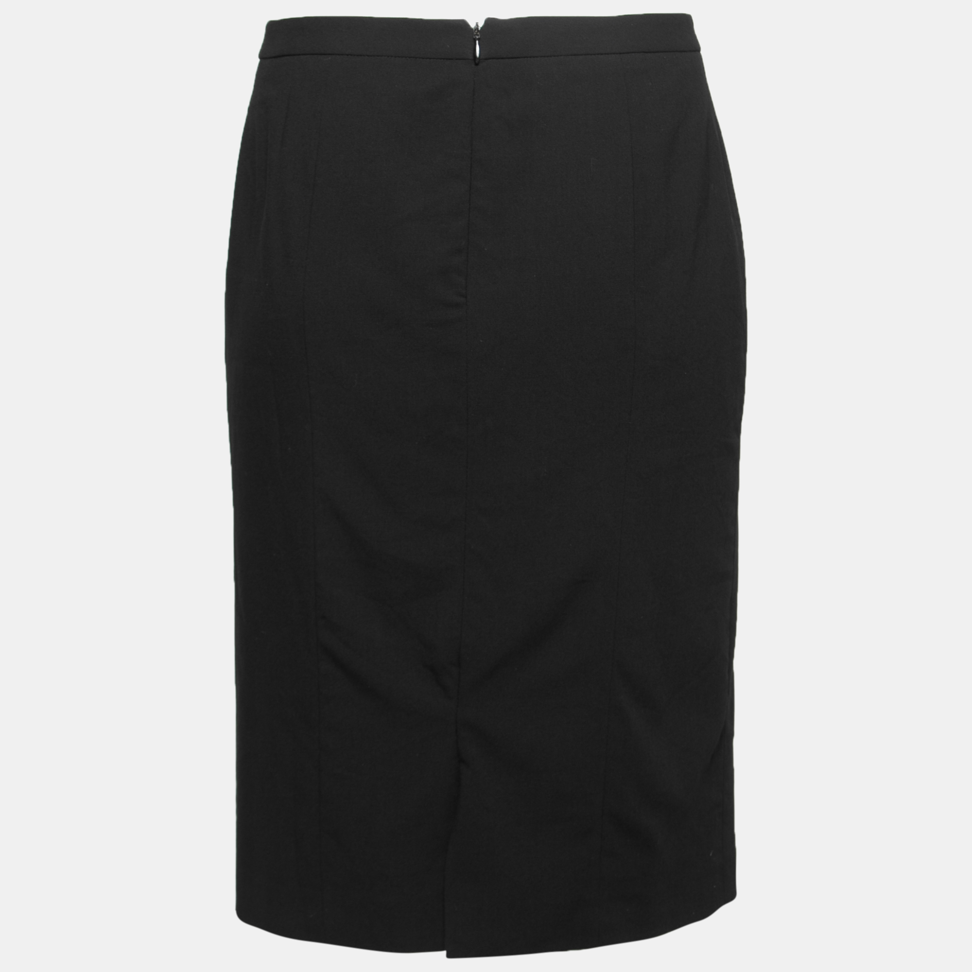 

Giorgio Armani Black Wool Pencil Skirt