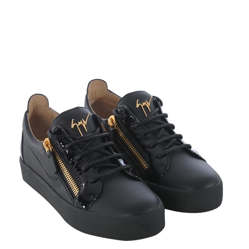 

Giuseppe Zanotti Black Frankie Low Top Sneakers Size EU