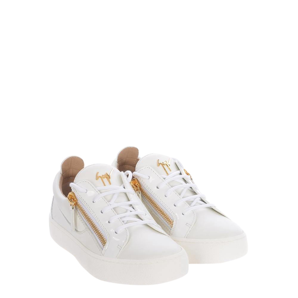 

Giuseppe Zanotti White Frankie Sneakers Size EU