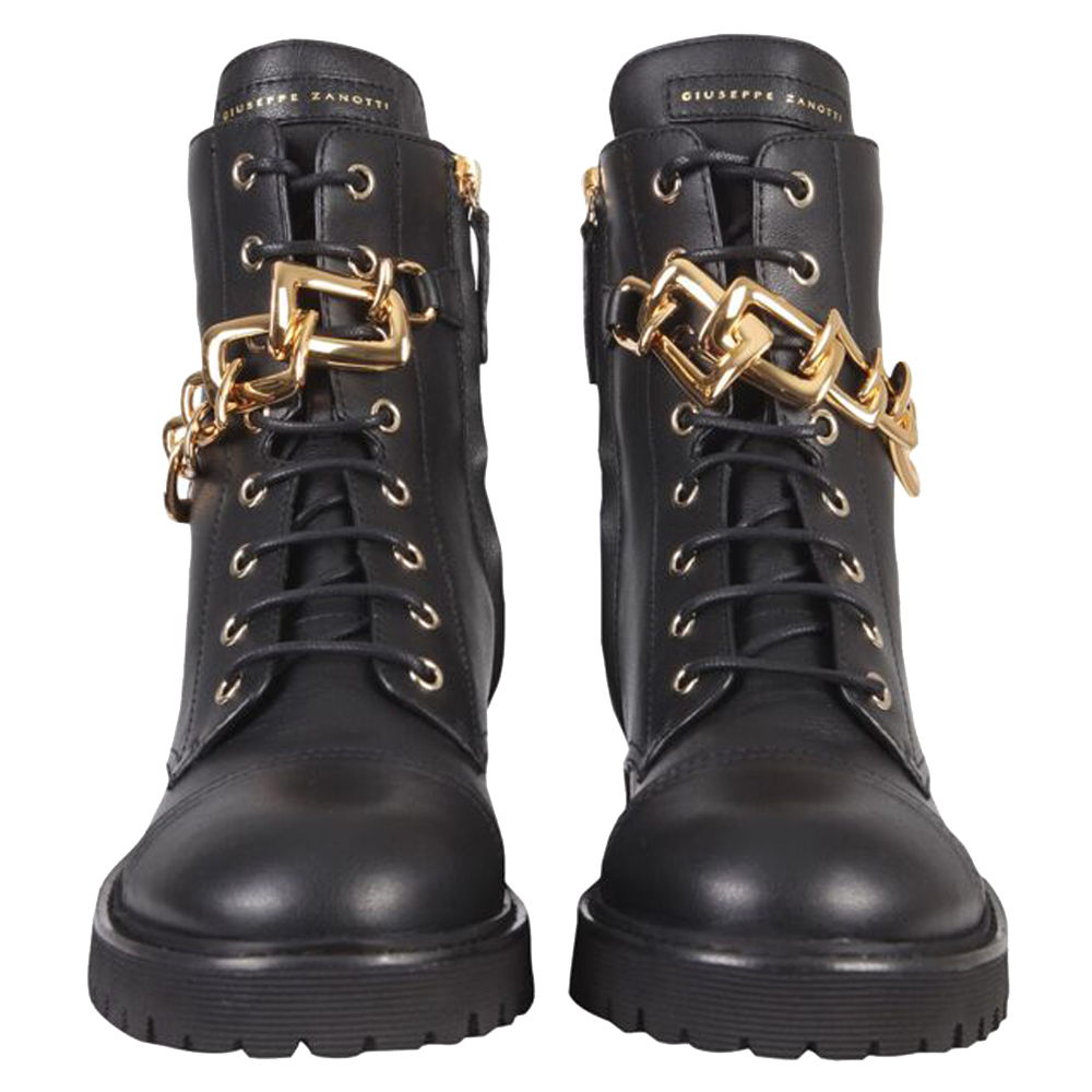 

Giuseppe Zanotti Black Detroit Boots Size IT