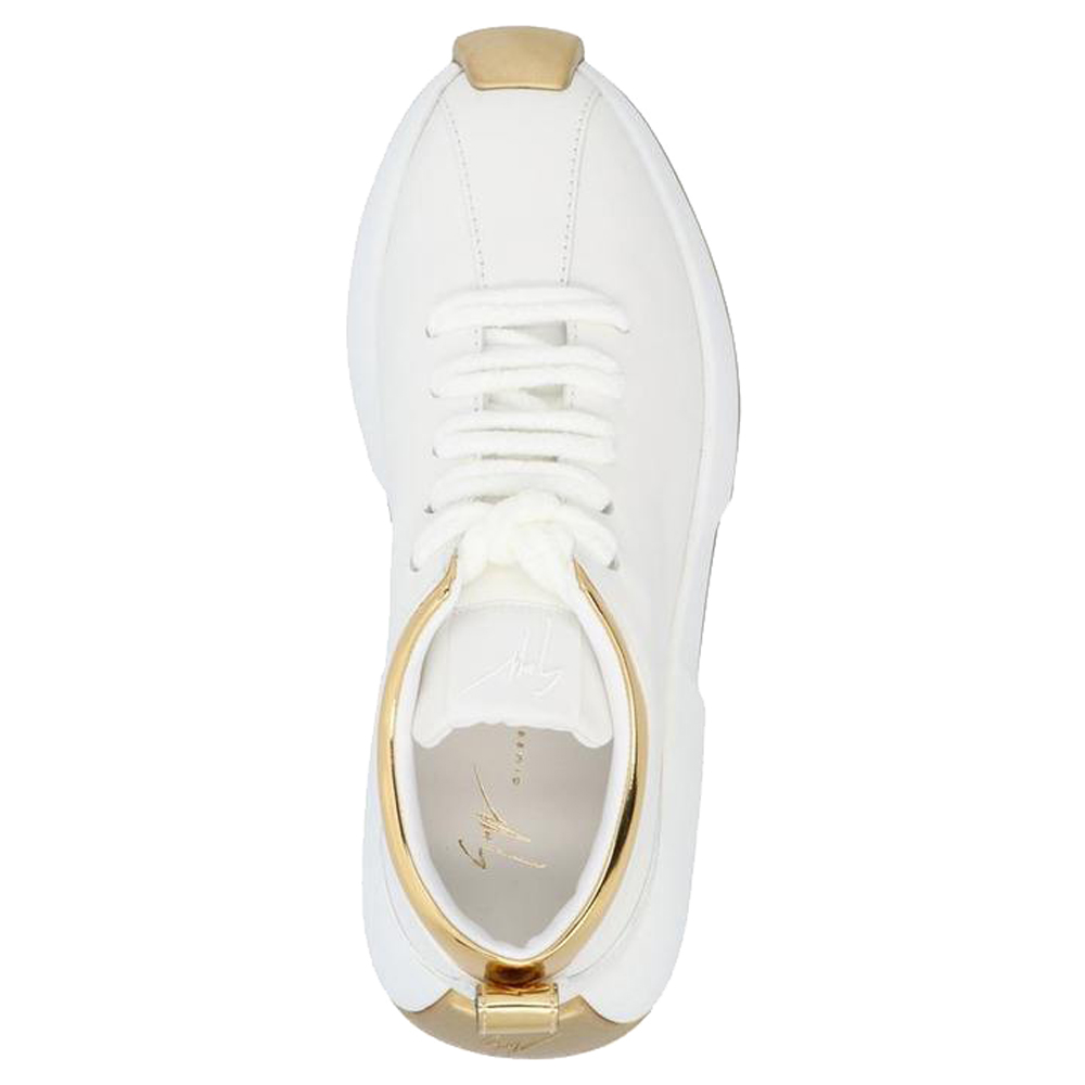 

Giuseppe Zanotti White Ferox Sneakers Size EU