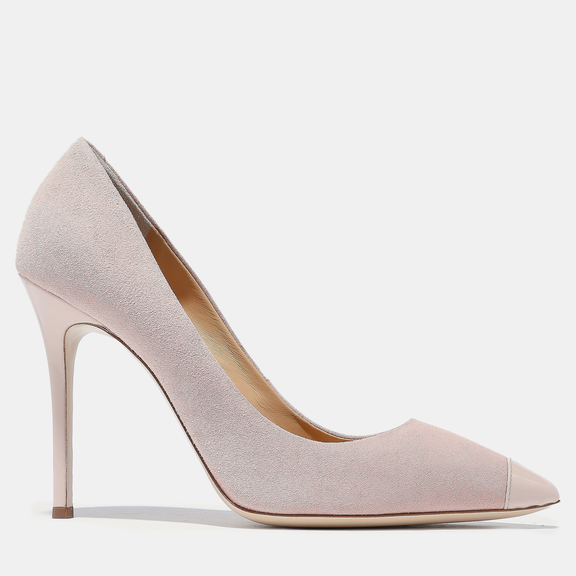 

Giuseppe Zanotti Suede Pointed Toe Pumps Size, Pink