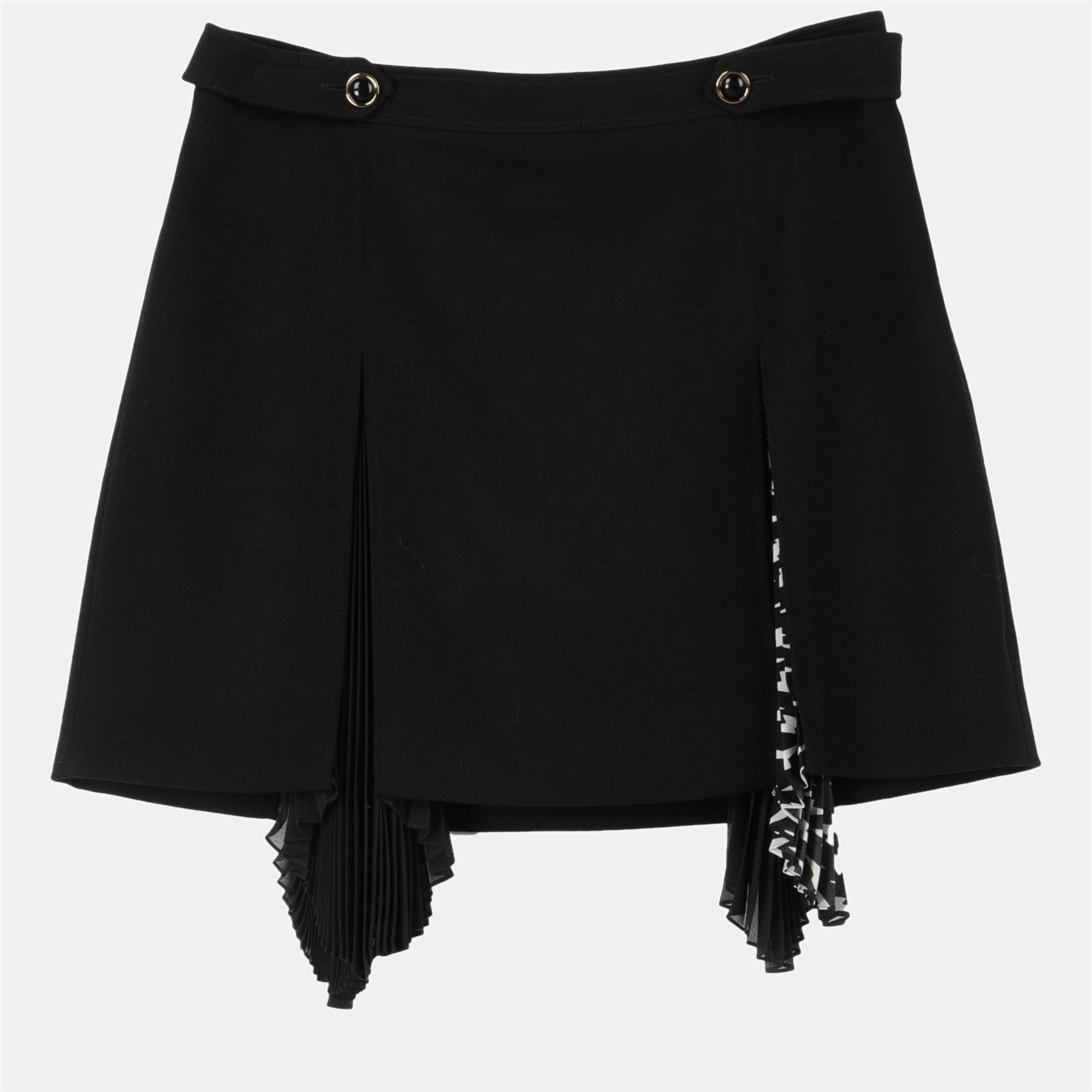 

Givenchy Wool Mini skirt 36, Black