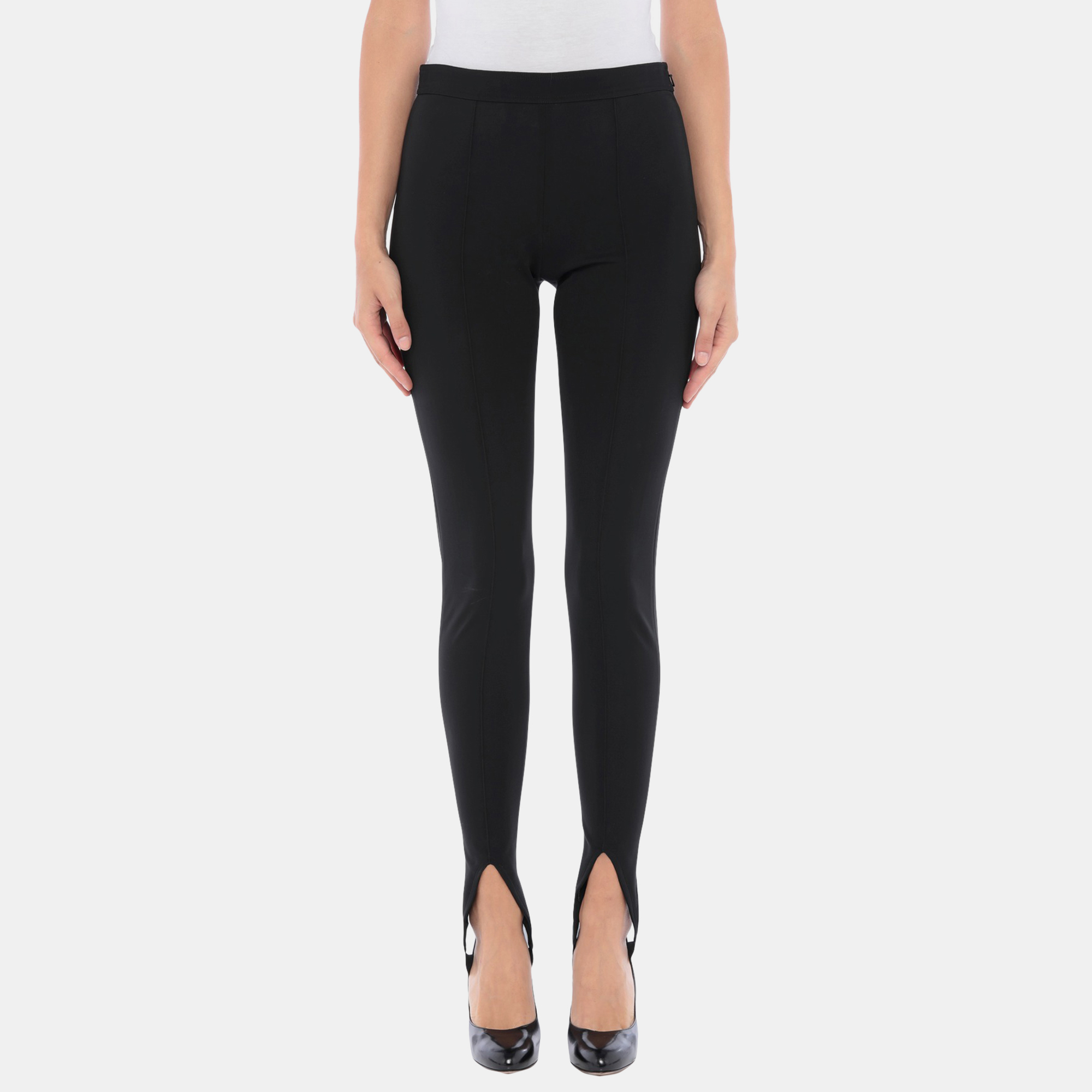 Pre-owned Givenchy Viscose Pants 34 In Black