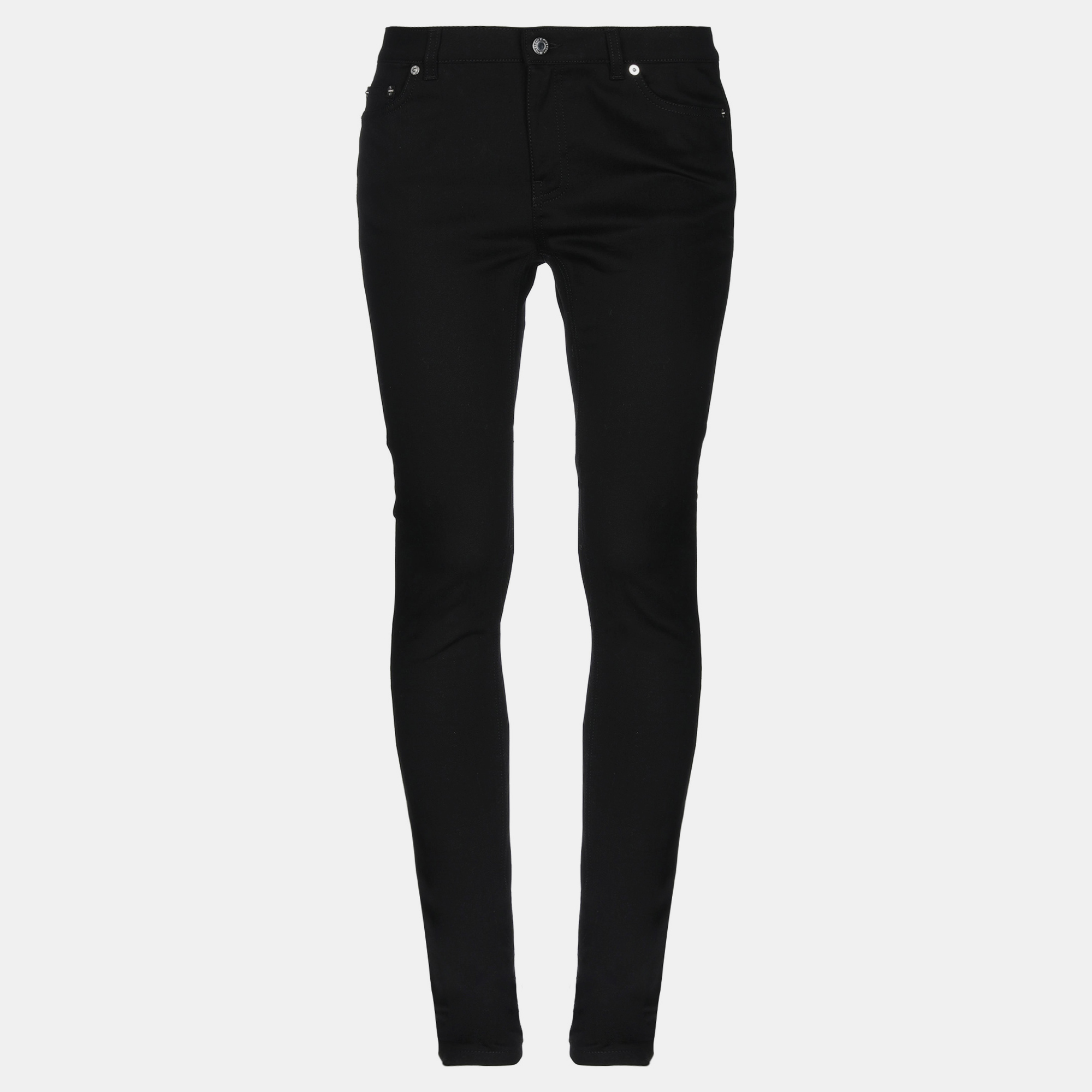 Pre-owned Givenchy Cotton Pants 38 In Black