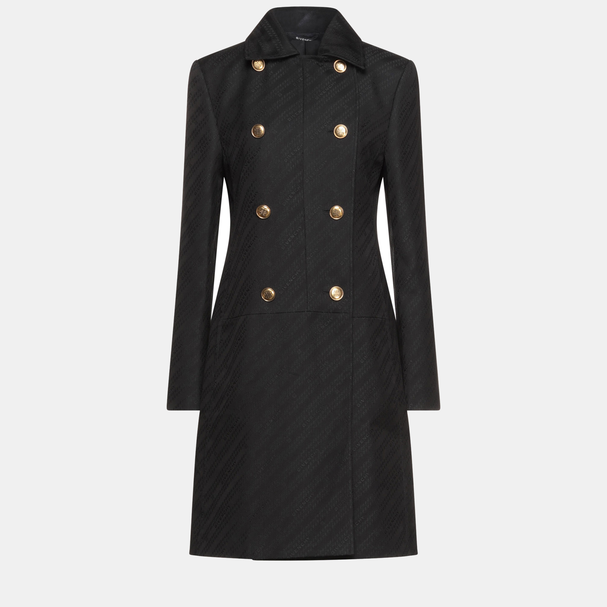 

Givenchy Cotton Coat 38, Black