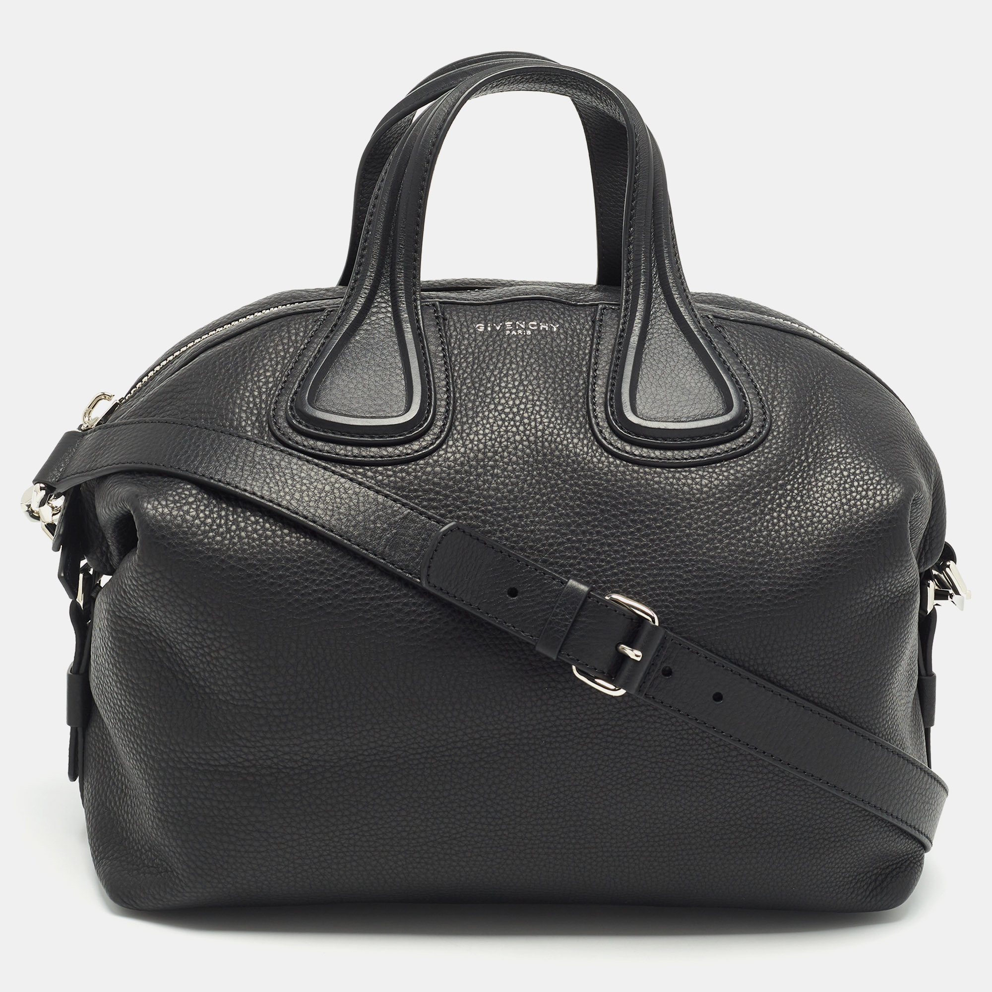 

Givenchy Black Leather  Nightingale Bag