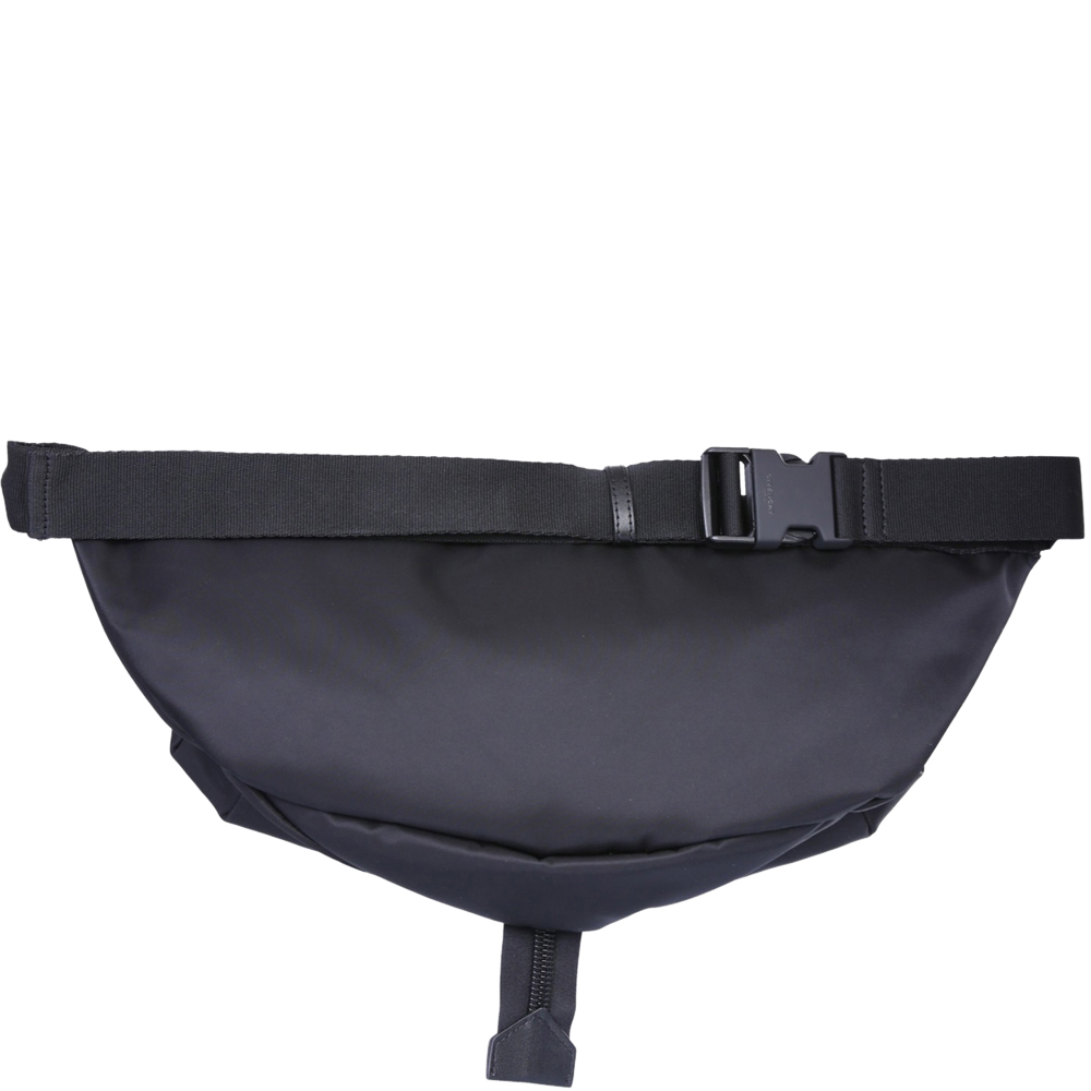 

Givenchy Black nylon logo-print belt bag