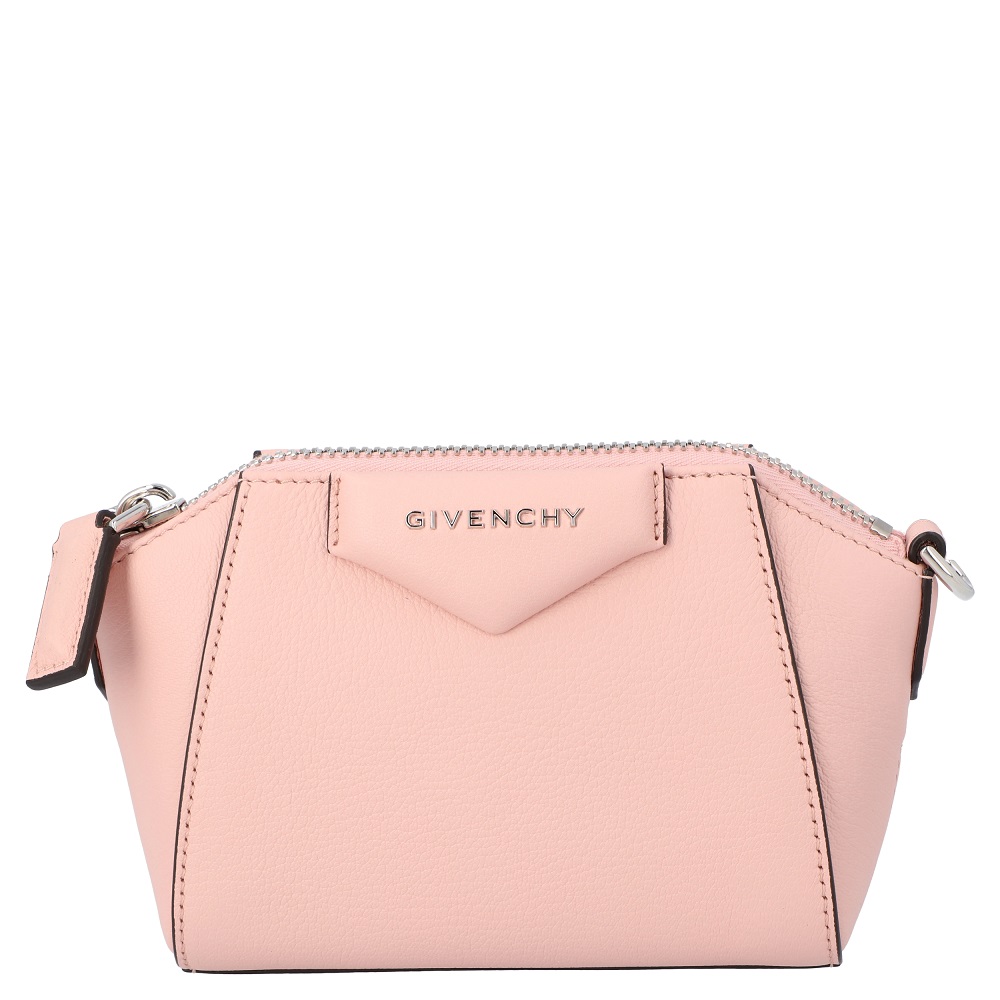 

Givenchy Pink Leather Antigona Nano Crossbody Bag