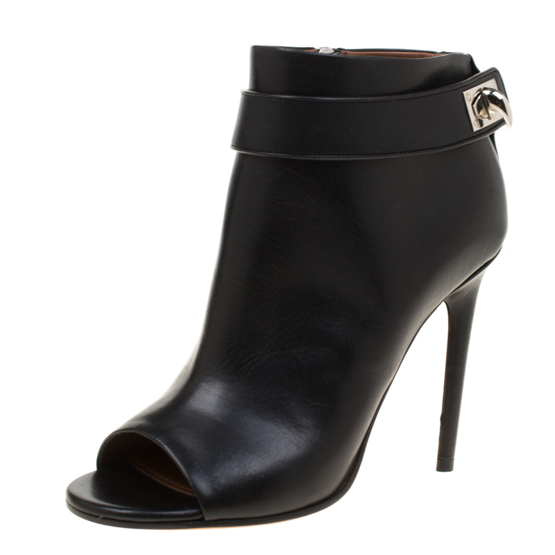 givenchy peep toe bootie