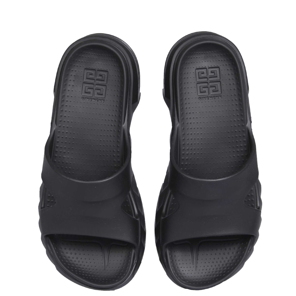 

Givenchy Black Rubber Marshmallow Sandals Size IT