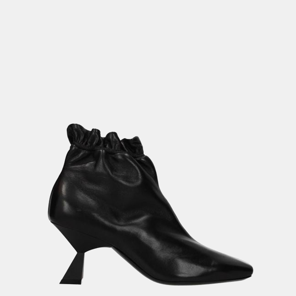 

Givenchy Black Leather Ankle Boots Size US 7 EU