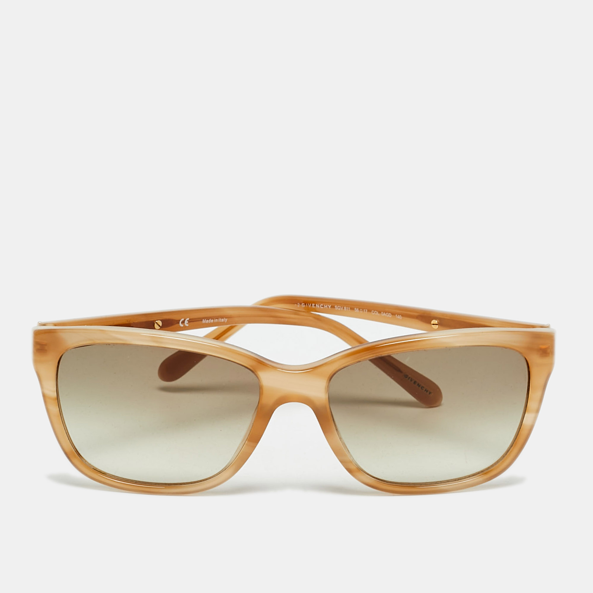 

Givenchy Brown Gradient SGV 811 Square Sunglasses