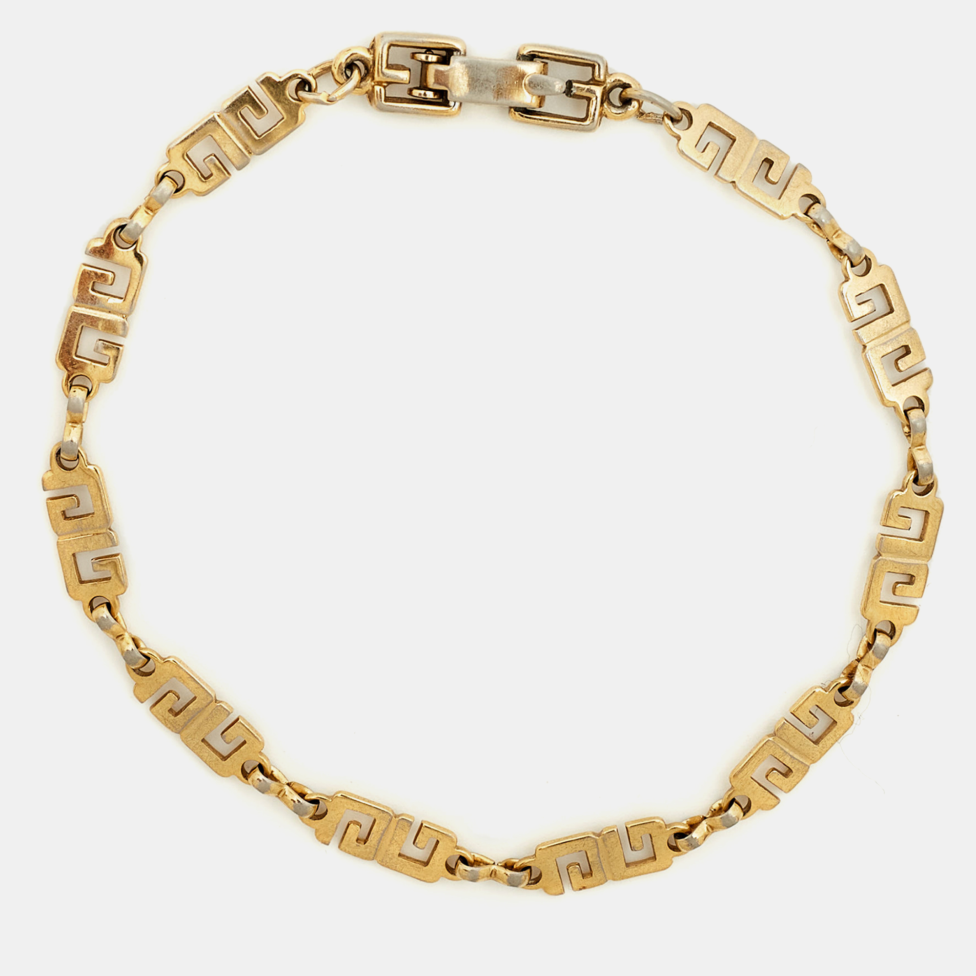 

Givenchy G Gold Tone Chain Bracelet