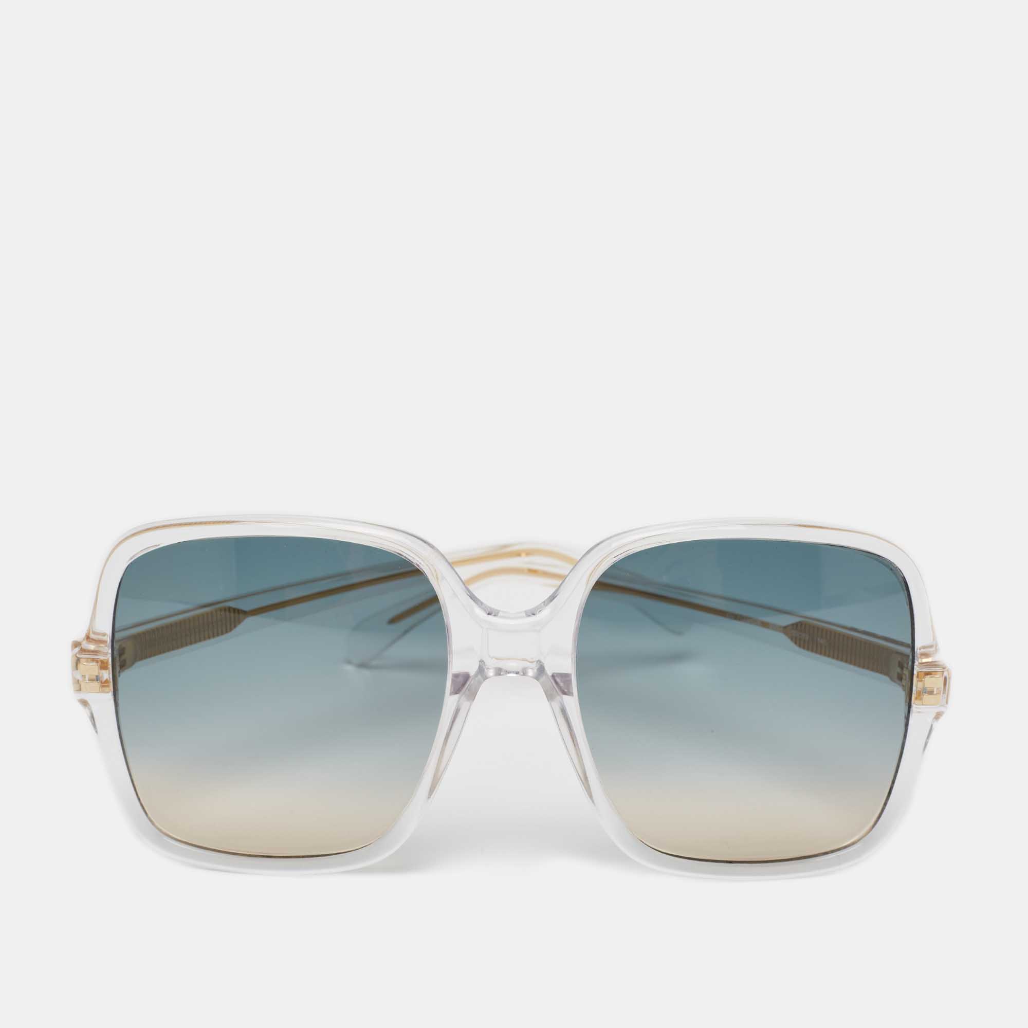 

Givenchy Transparent/Blue Gradient GV 7123/G/S Square Sunglasses