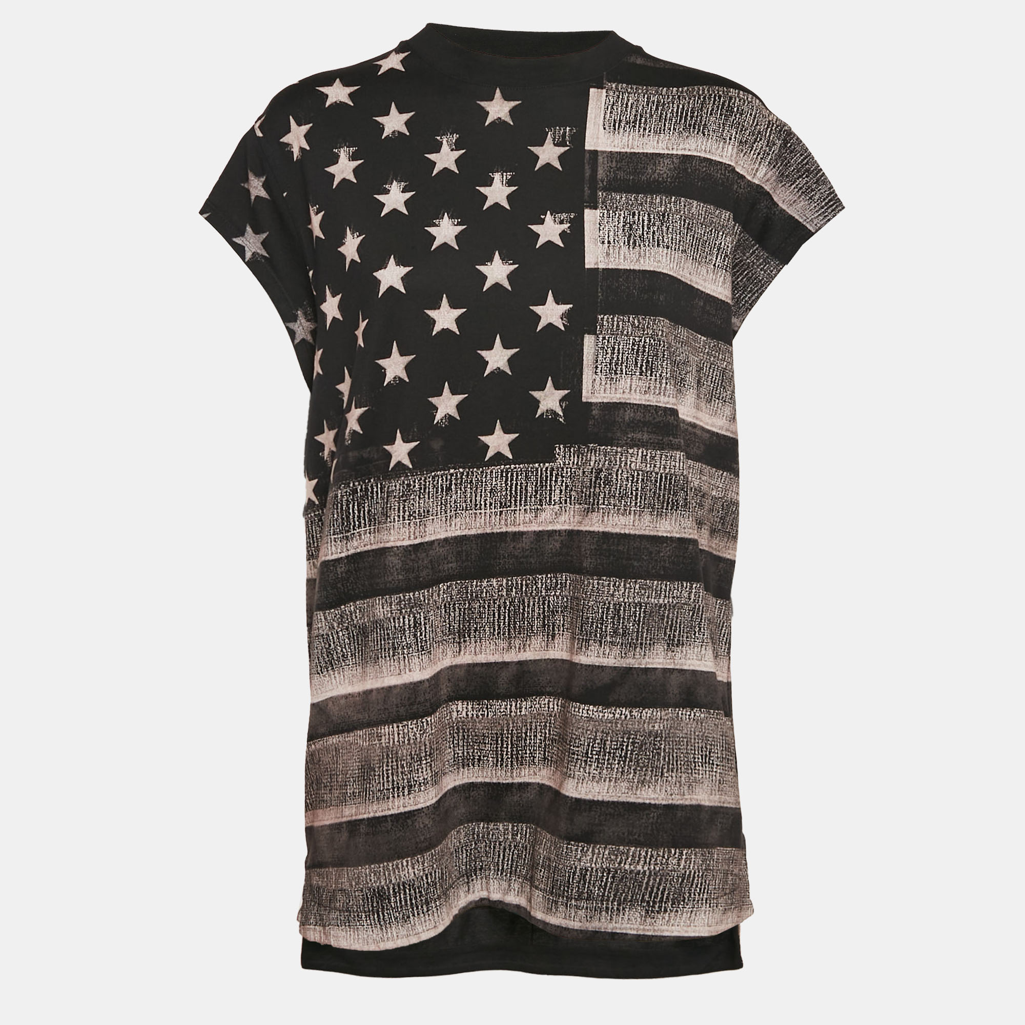 

Givenchy Black Stars Print Jersey Short Sleeve T-Shirt S