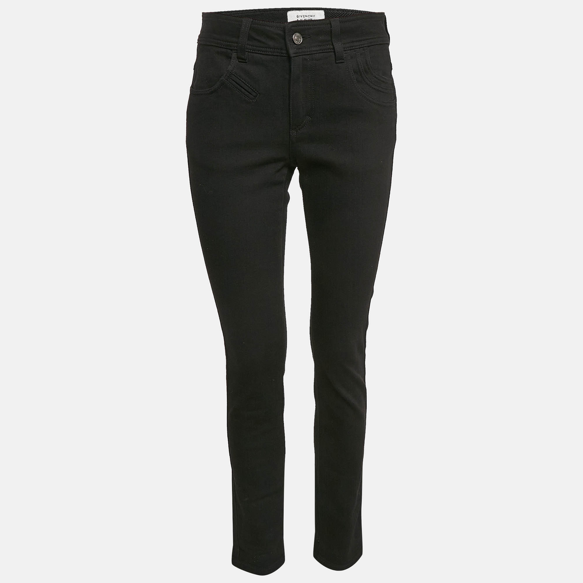 

Givenchy Black Denim Skinny Jeans M Waist 30"