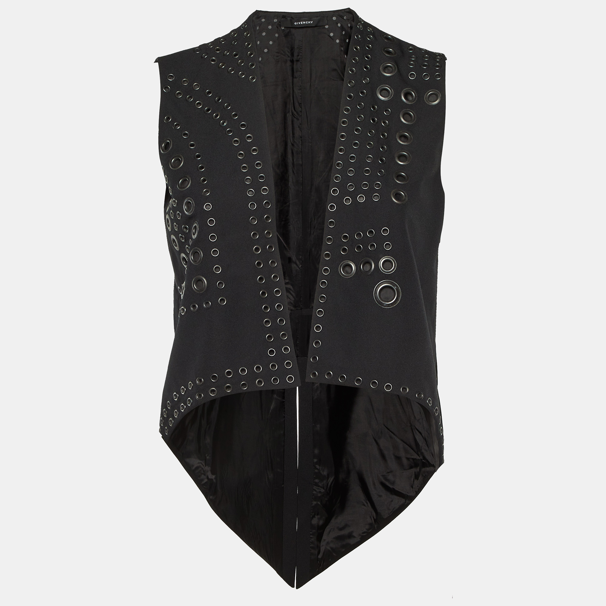 

Givenchy Black Key Hole Detail Asymmetric Shrug M