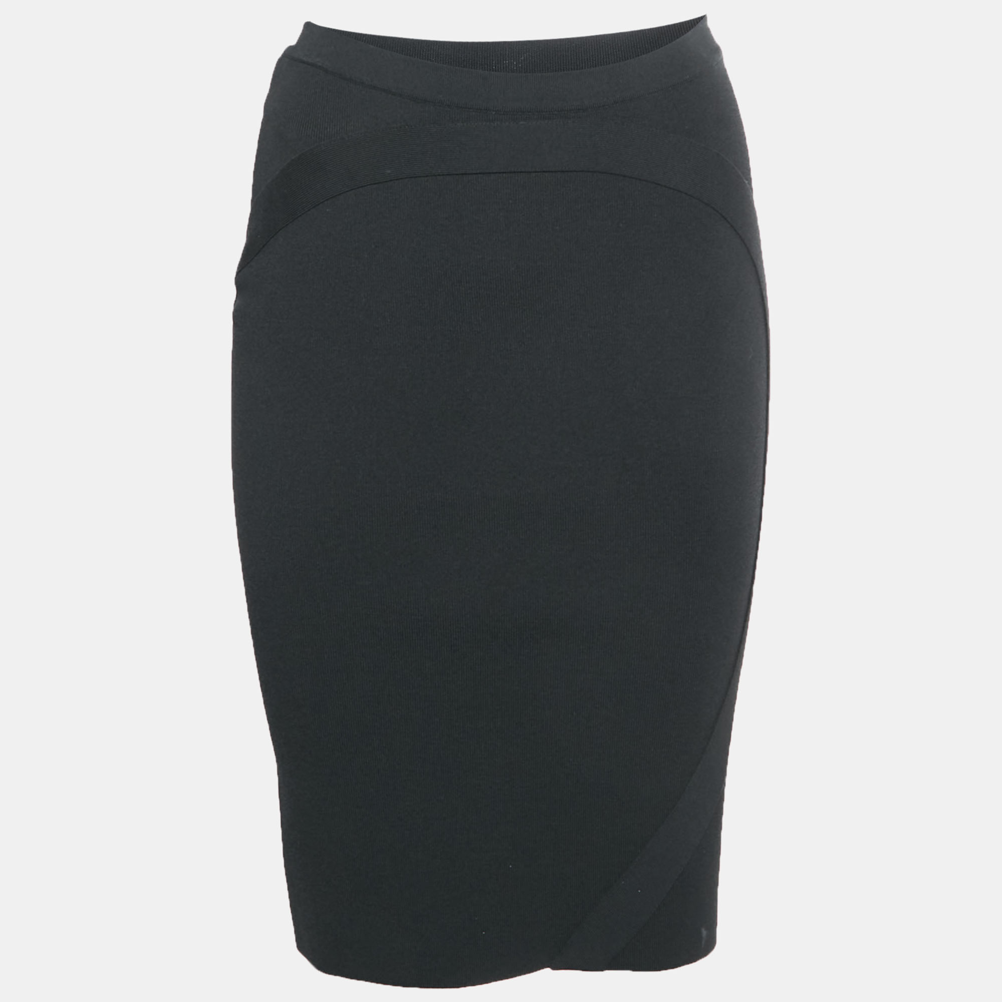 

Givenchy Black Stretch Knit Pencil Skirt M