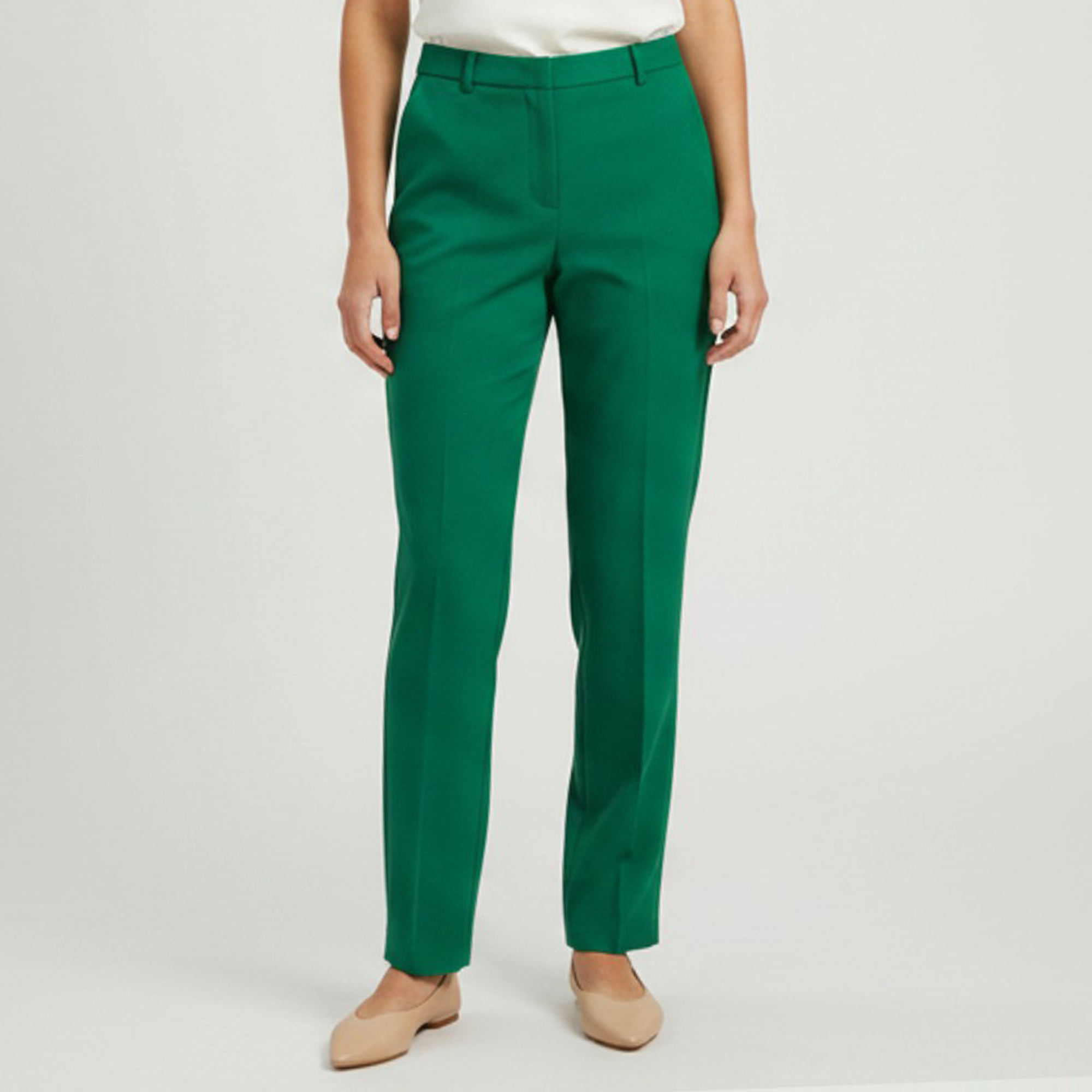 

Givenchy Green Wool Blend Trousers M