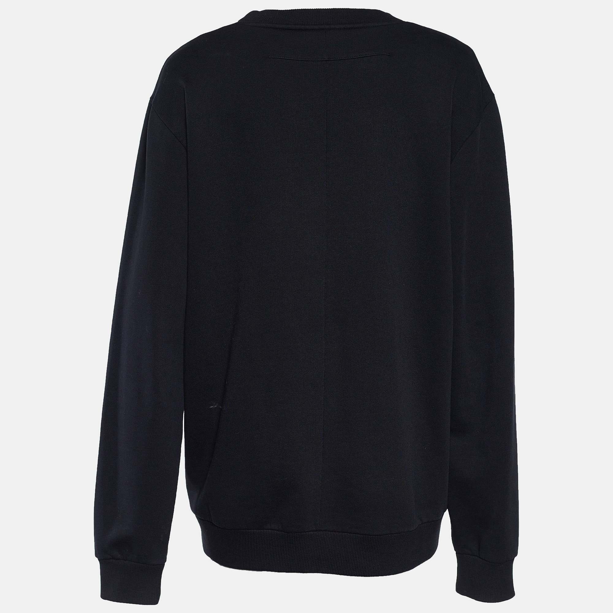 

Givenchy Black Cotton Knit Rottweiler Sweatshirt