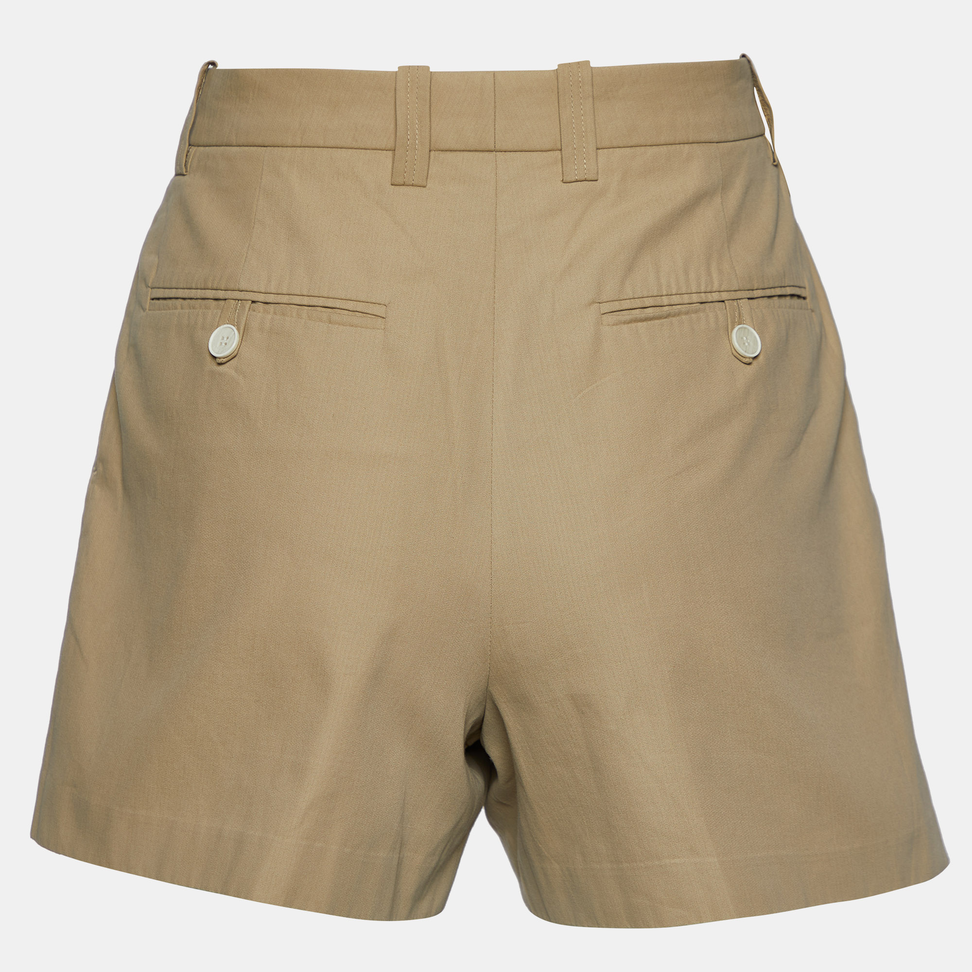 

Givenchy Beige Cotton Visible Pocket Detail Shorts