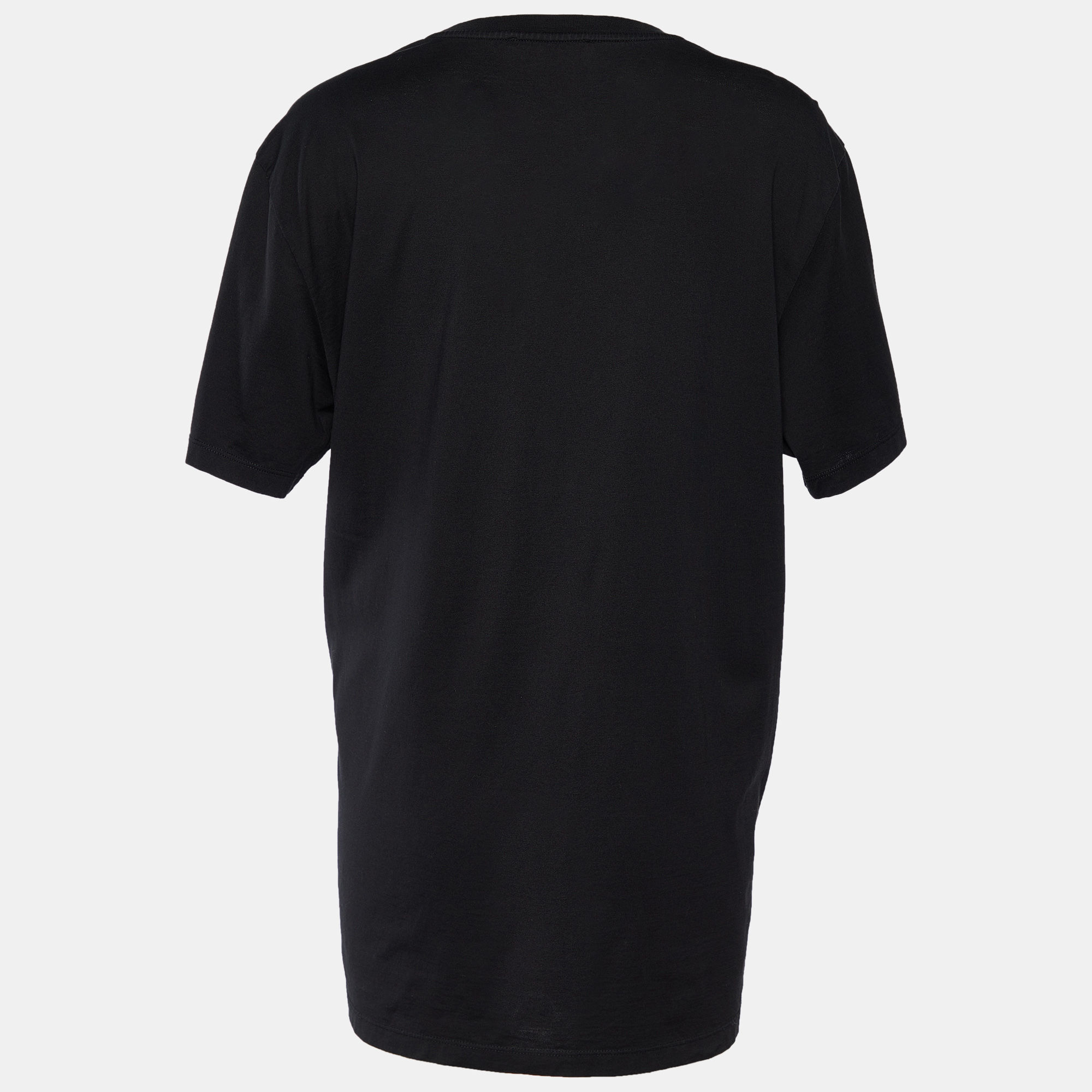 

Givenchy Black Bambi Printed Cotton Short Sleeve T-Shirt