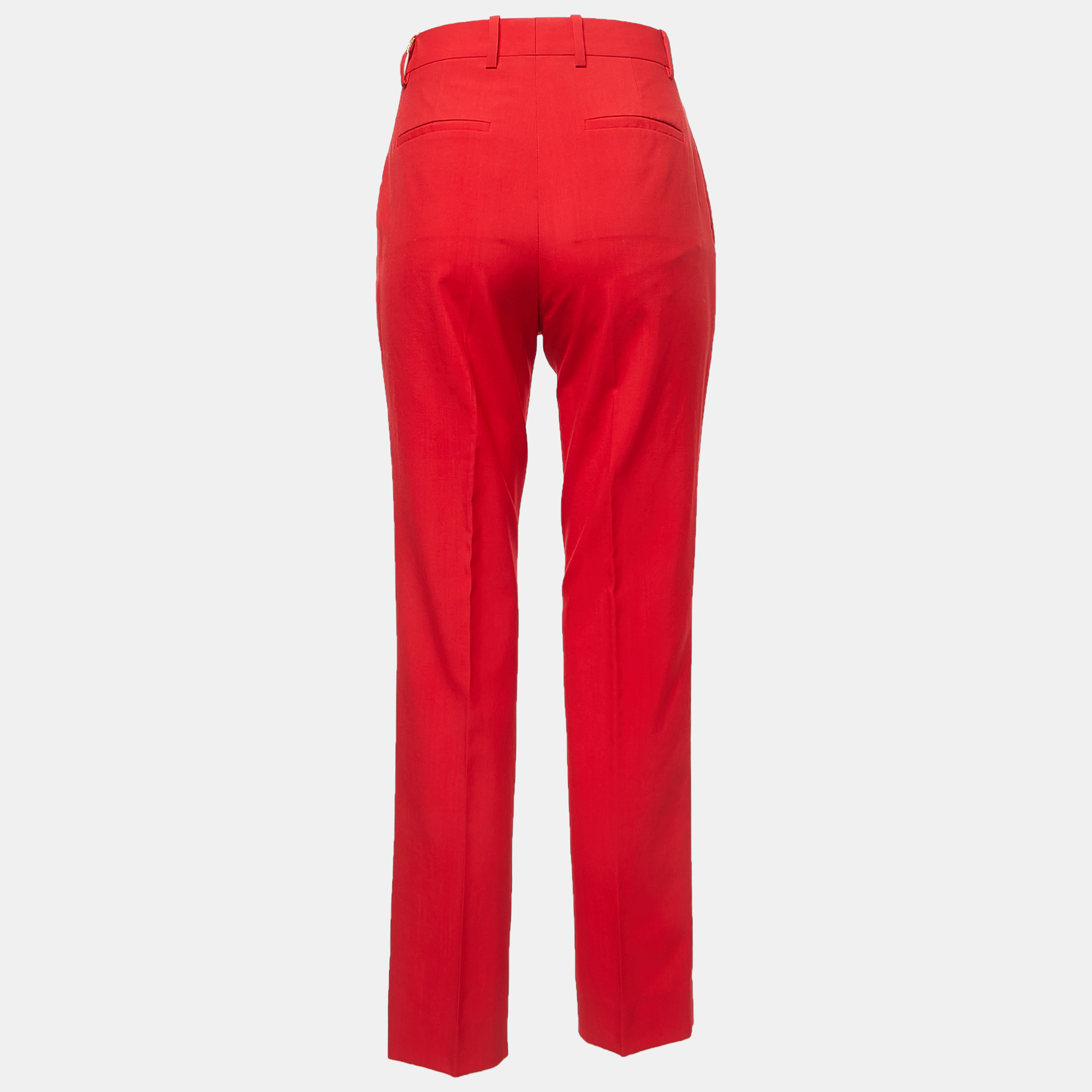 

Givenchy Red Wool Tailored Trousers