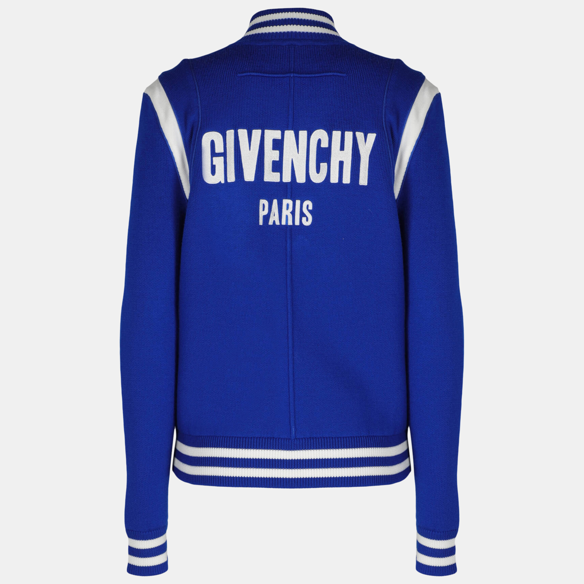 

Givenchy Women' Wool Cardigan - Navy, Navy blue