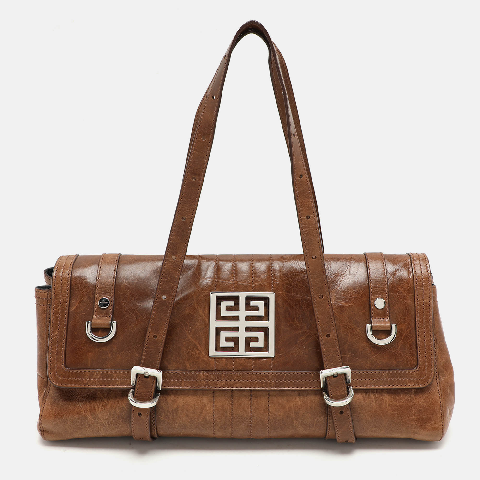 

Givenchy Brown Leather Satchel