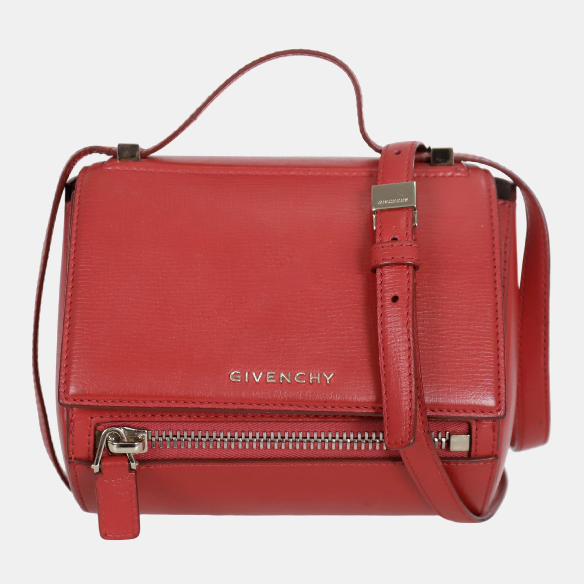 

Givenchy Mini Pandora Box Bag, Red