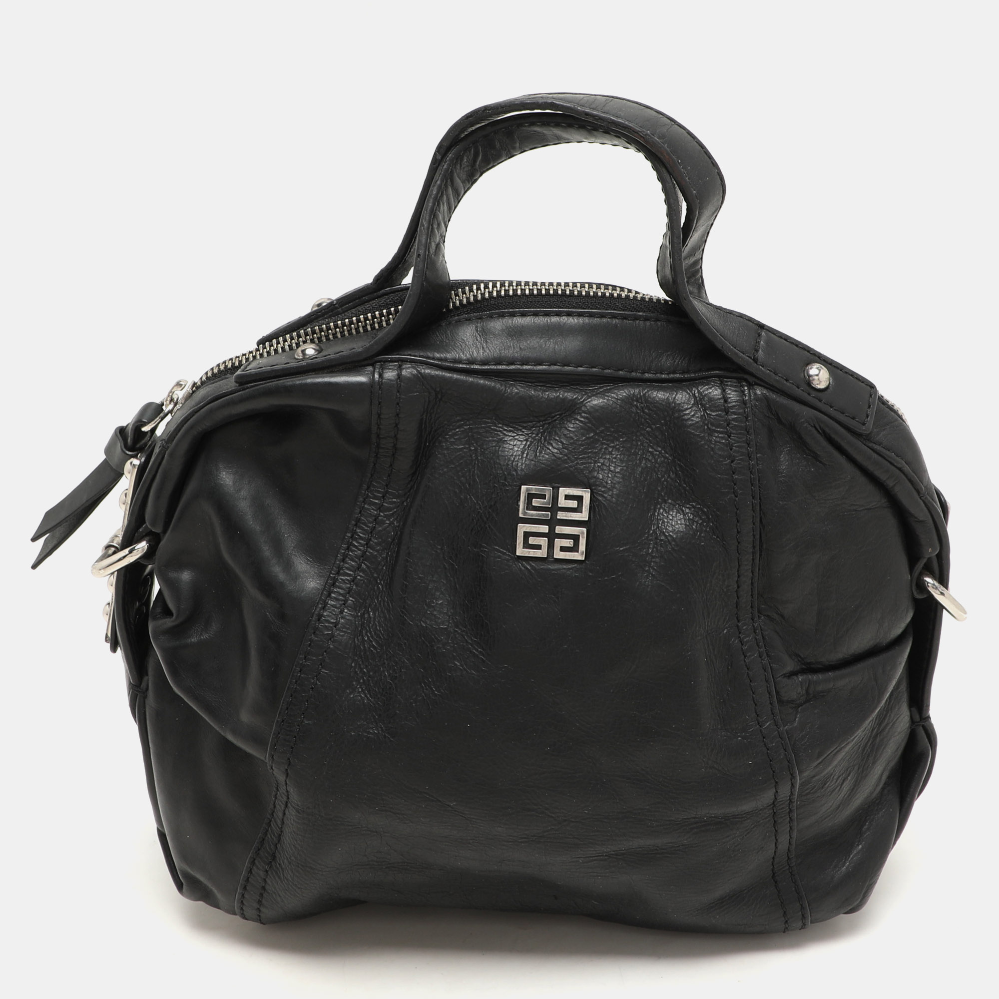 

Givenchy Black Leather Satchel