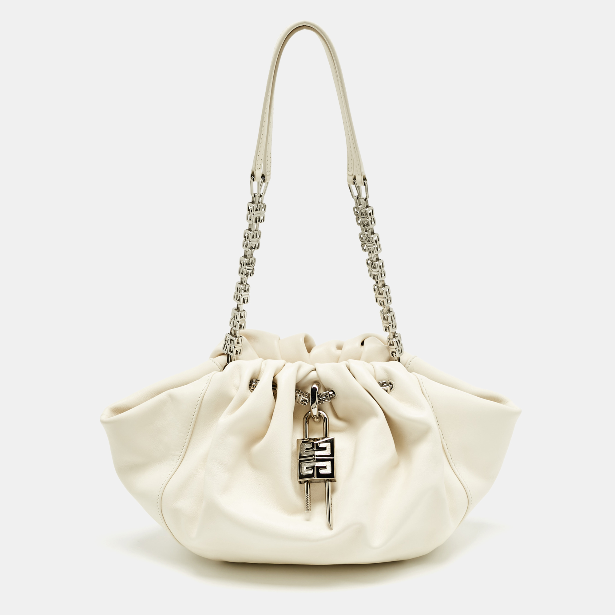 

Givenchy White Leather Kenny Shoulder Bag