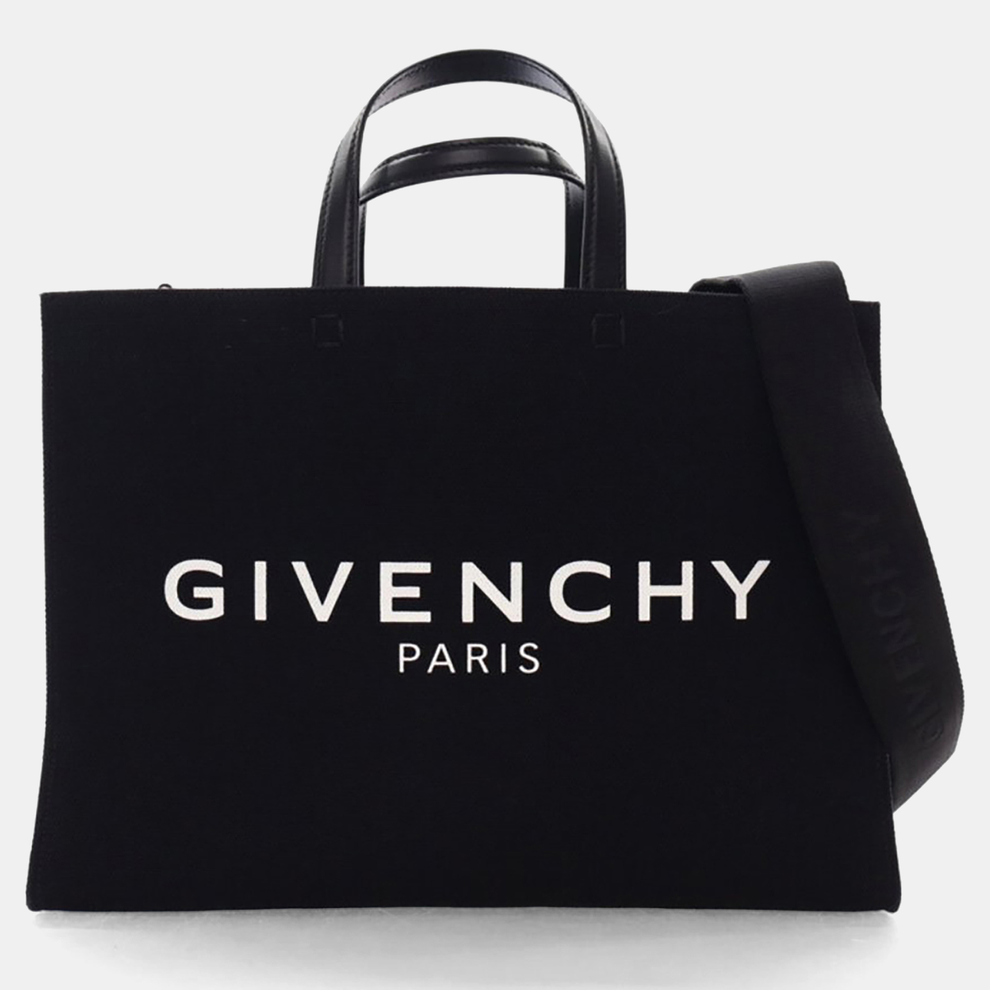 

Givenchy Medium Canvas G-Tote, Black