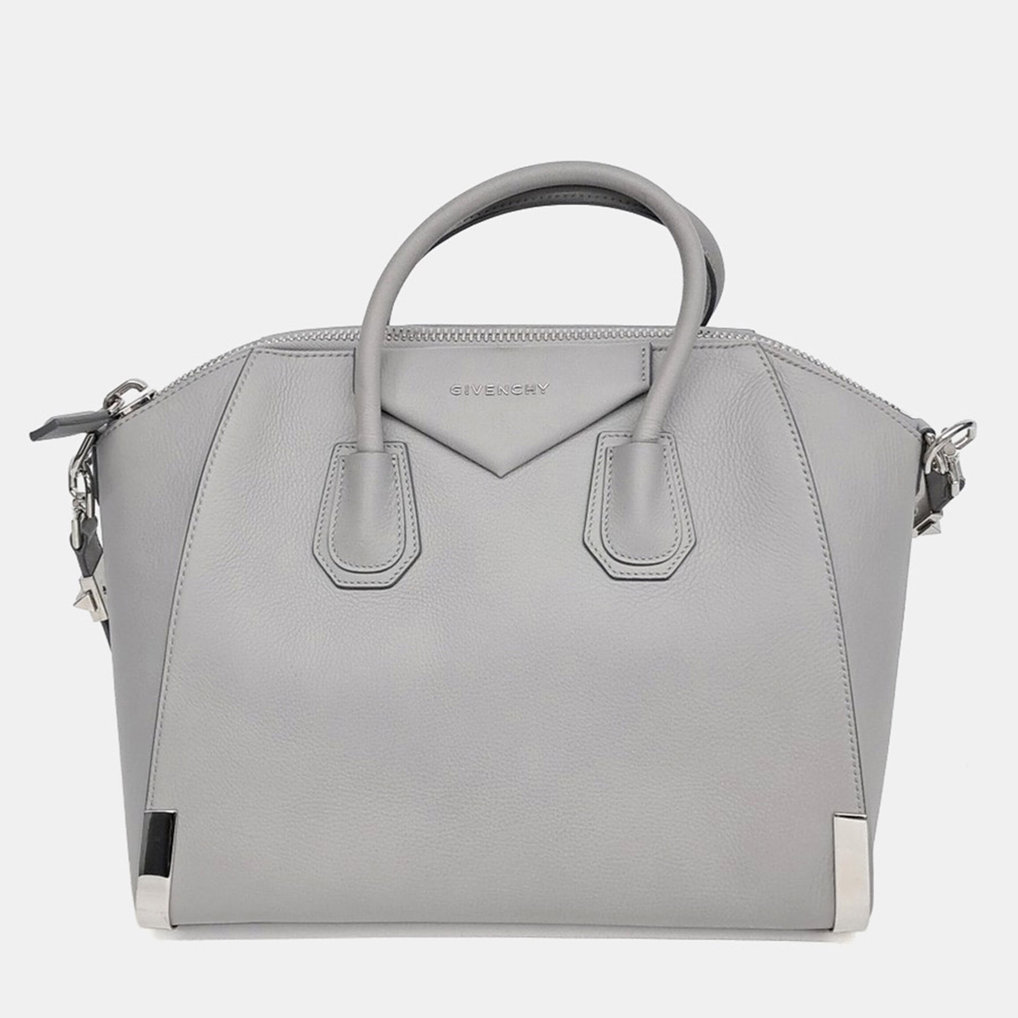 

Givenchy Grey Leather Antigona Medium