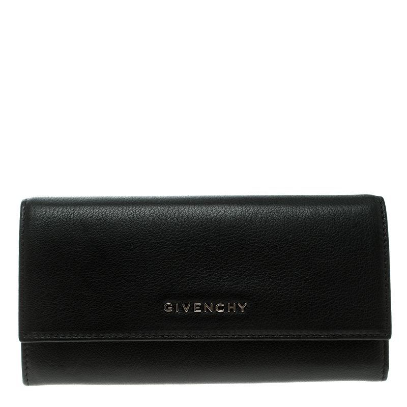 Givenchy Black Leather Pandora Long 