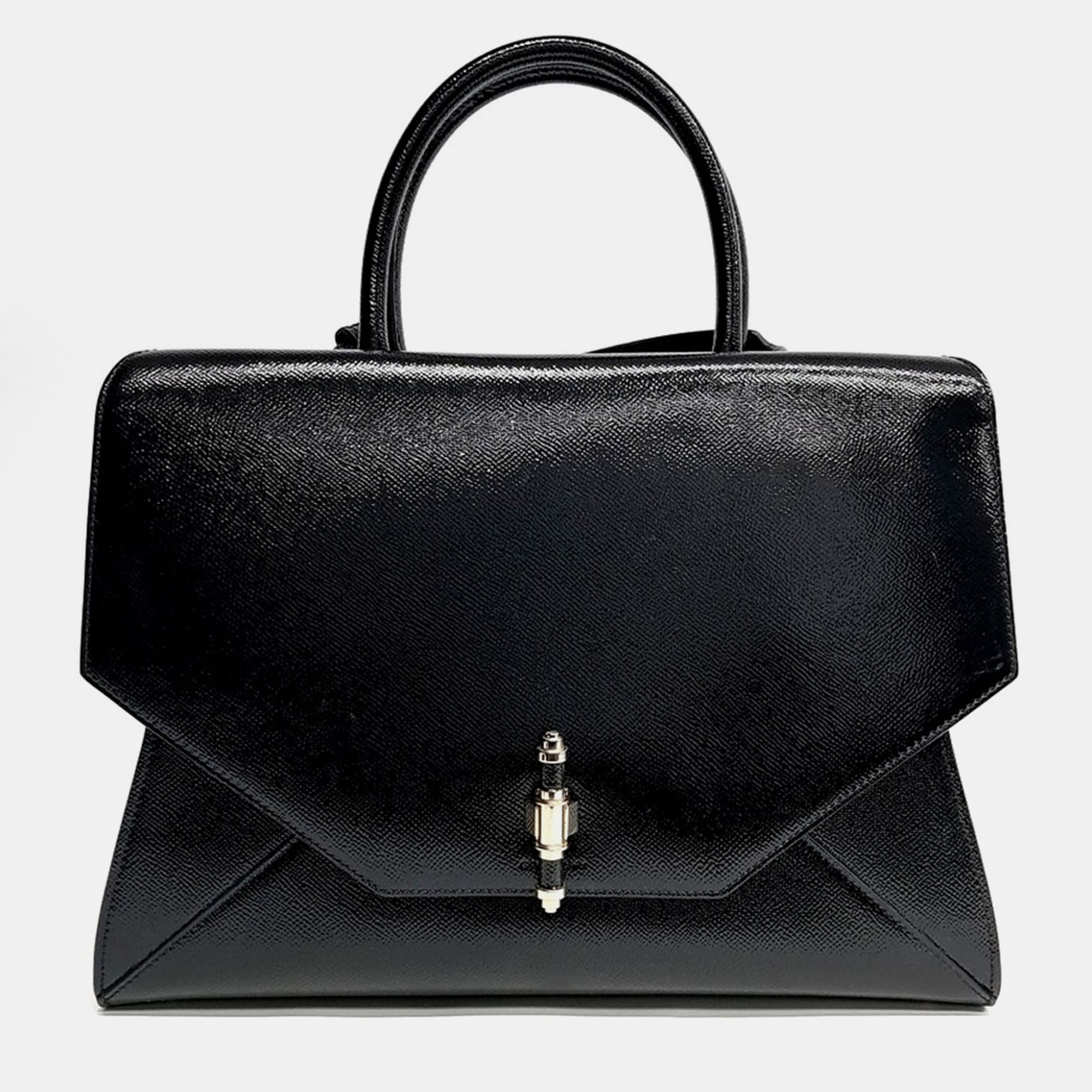 

Givenchy Black Leather Obsadia Medium
