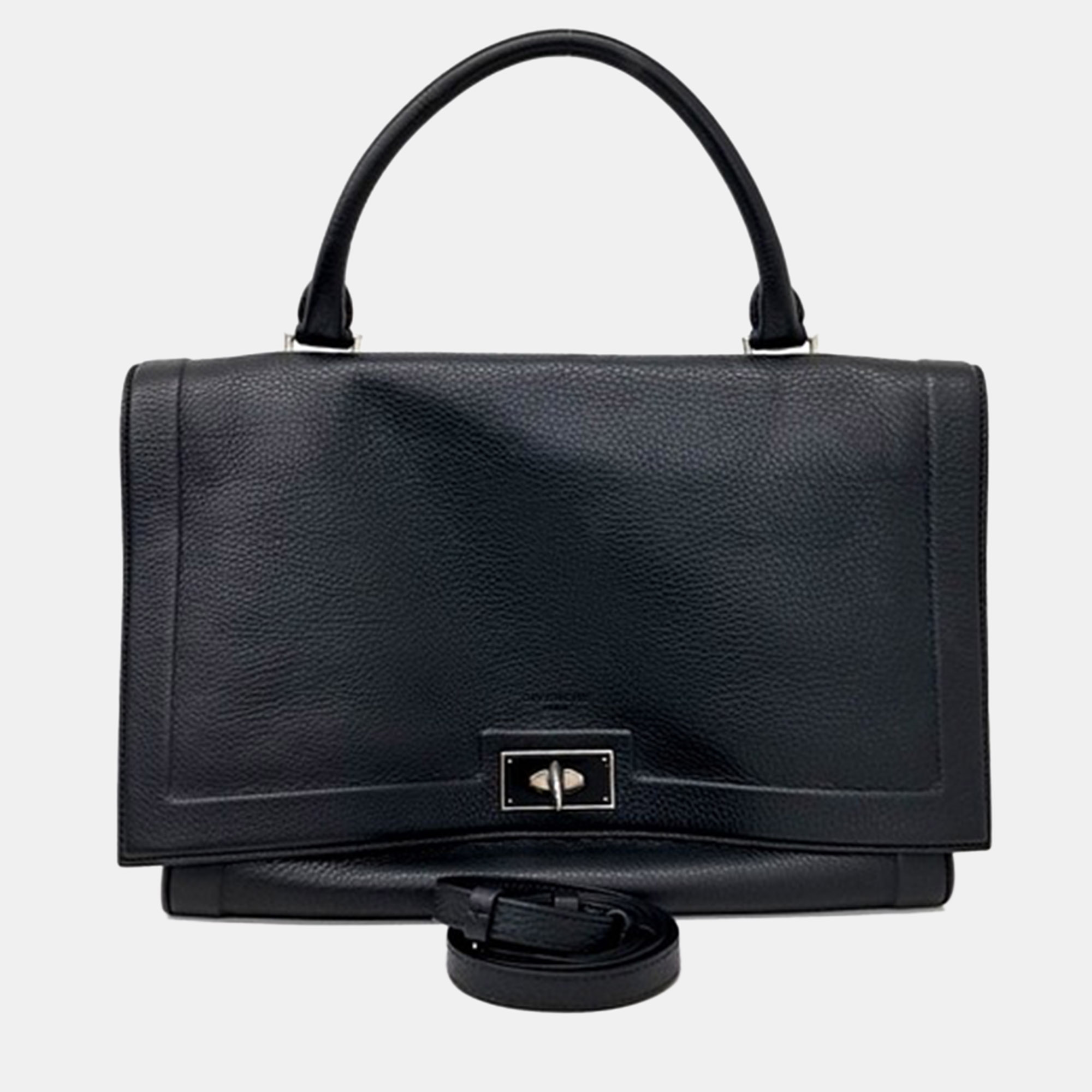 

Givenchy Black Leather Shark Bag Medium