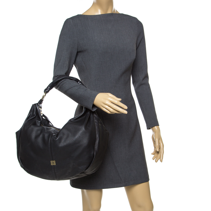 

Givenchy Black Leather Hobo