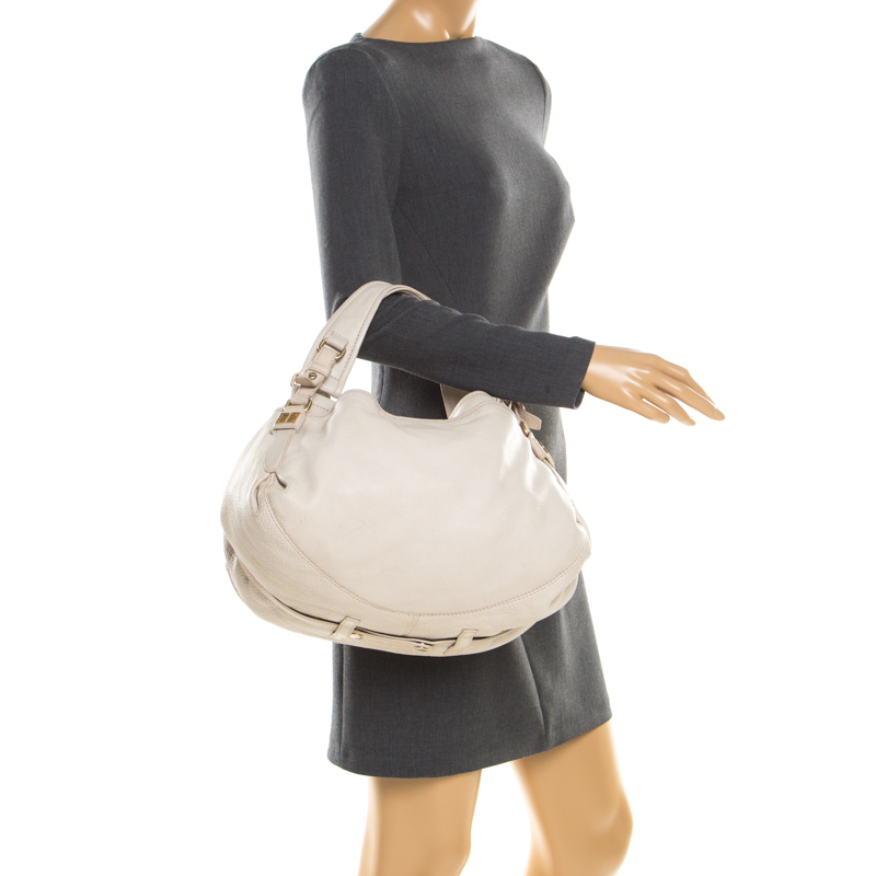 

Givenchy Beige Leather Bucket Bag