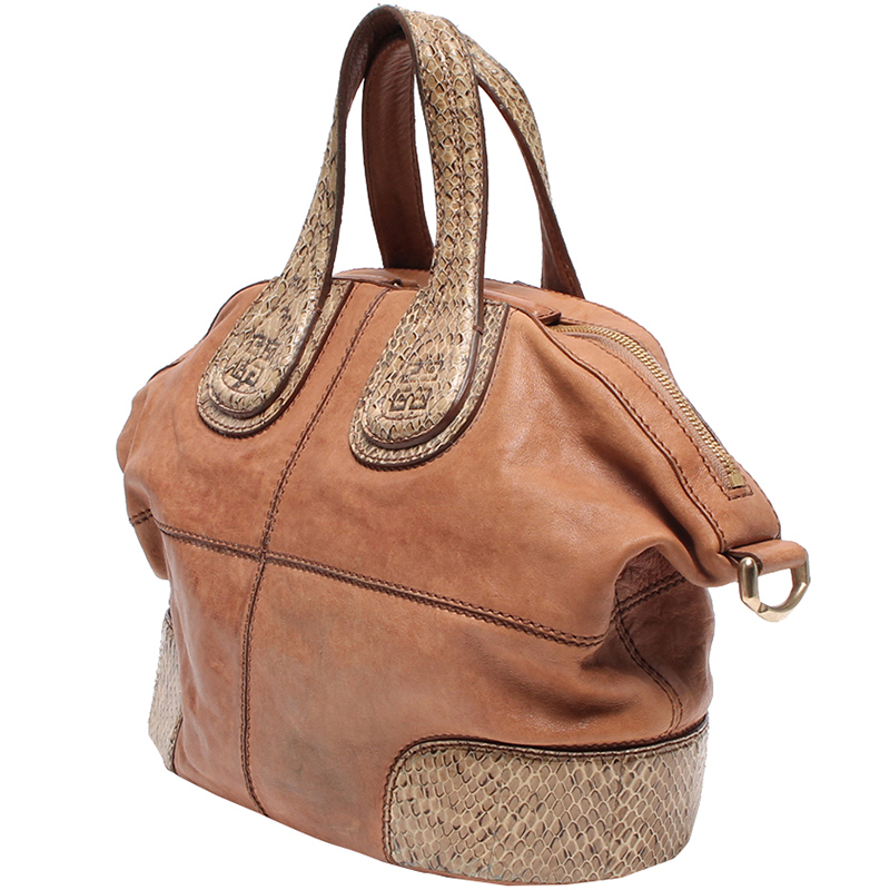 

Givenchy Brown Leather Nightingale Medium Bag