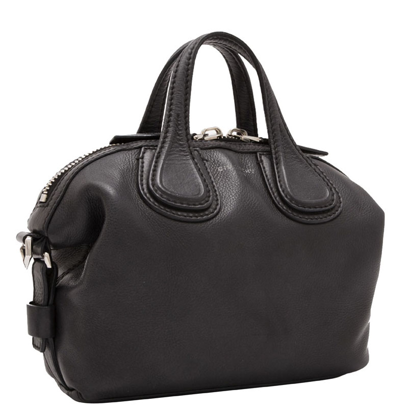 

Givenchy Black Leather Nightingale Satchel