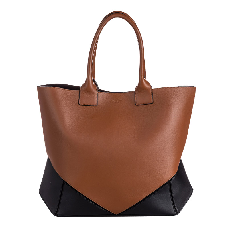 Pre Owned Givenchy Brown Leather Easy Tote