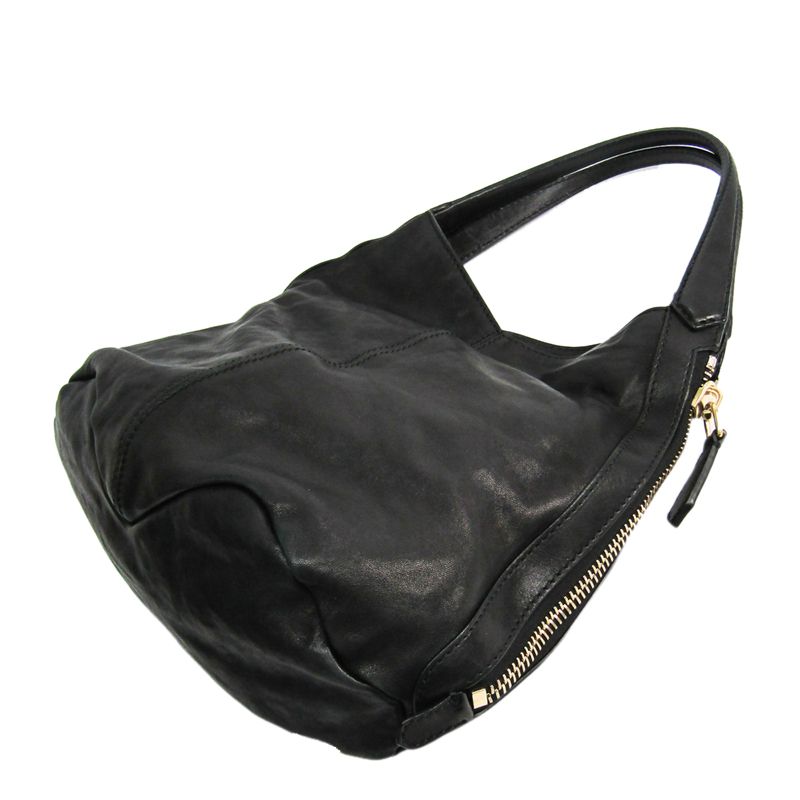 

Givenchy Black Leather Hobo Bag