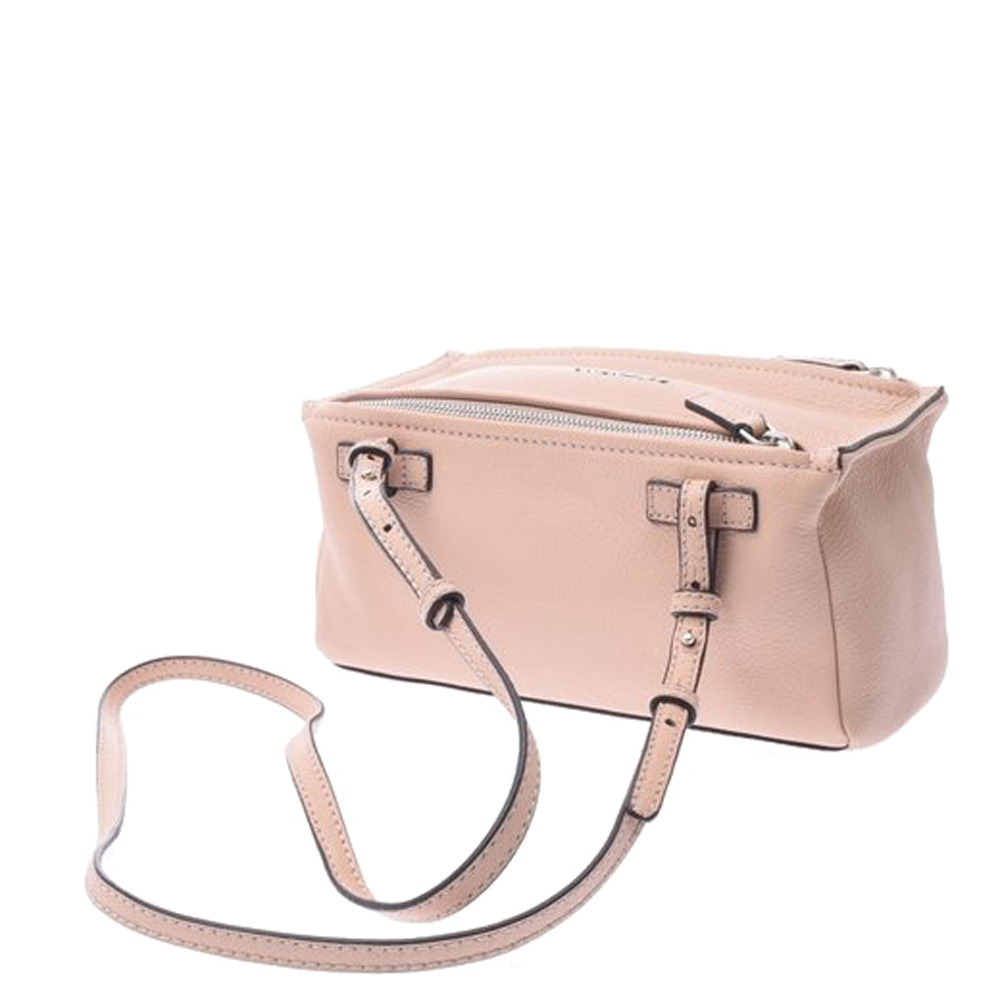 

Givenchy Beige Leather Pandora Mini Crossbody Bag