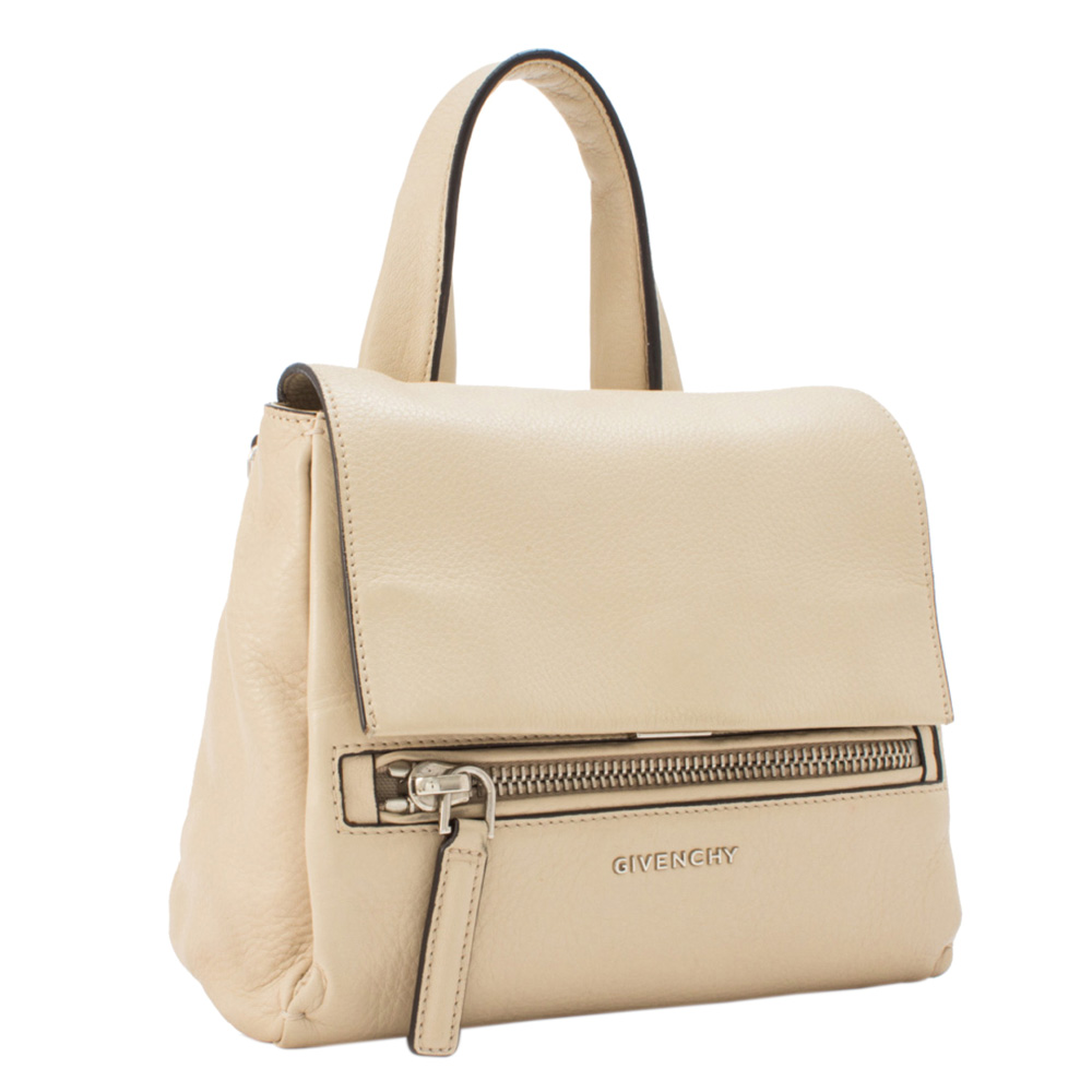 

Givenchy Brown Leather Mini Pandora Pure Satchel Bag