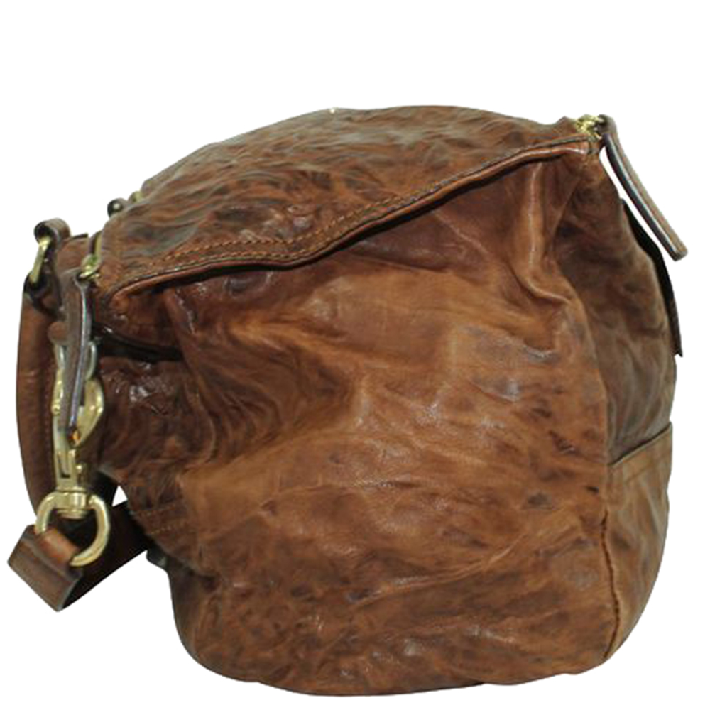 

Givenchy Brown Leather Pandora Shoulder Bag