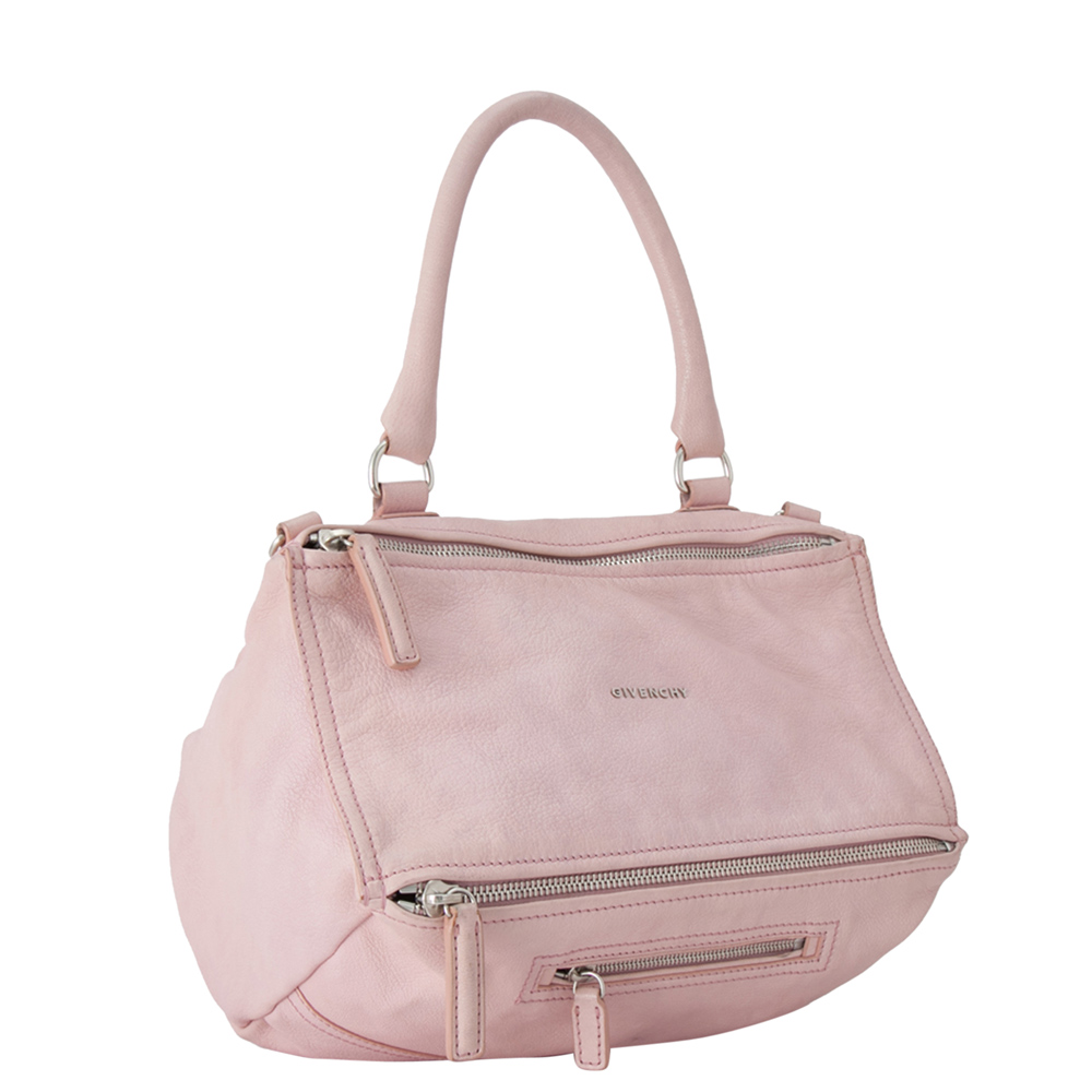 

Givenchy Pink Leather Medium Pandora Satchel Bag