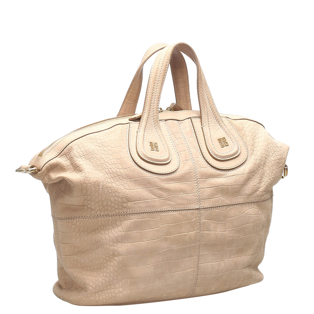

Givenchy Beige Python Leather Nightingale Bag